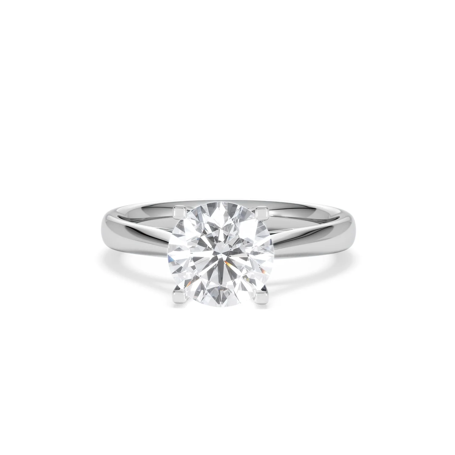 2 Carat Diamond Engagement Ring Grace Lab F/VS1 18K White Gold - Image 87