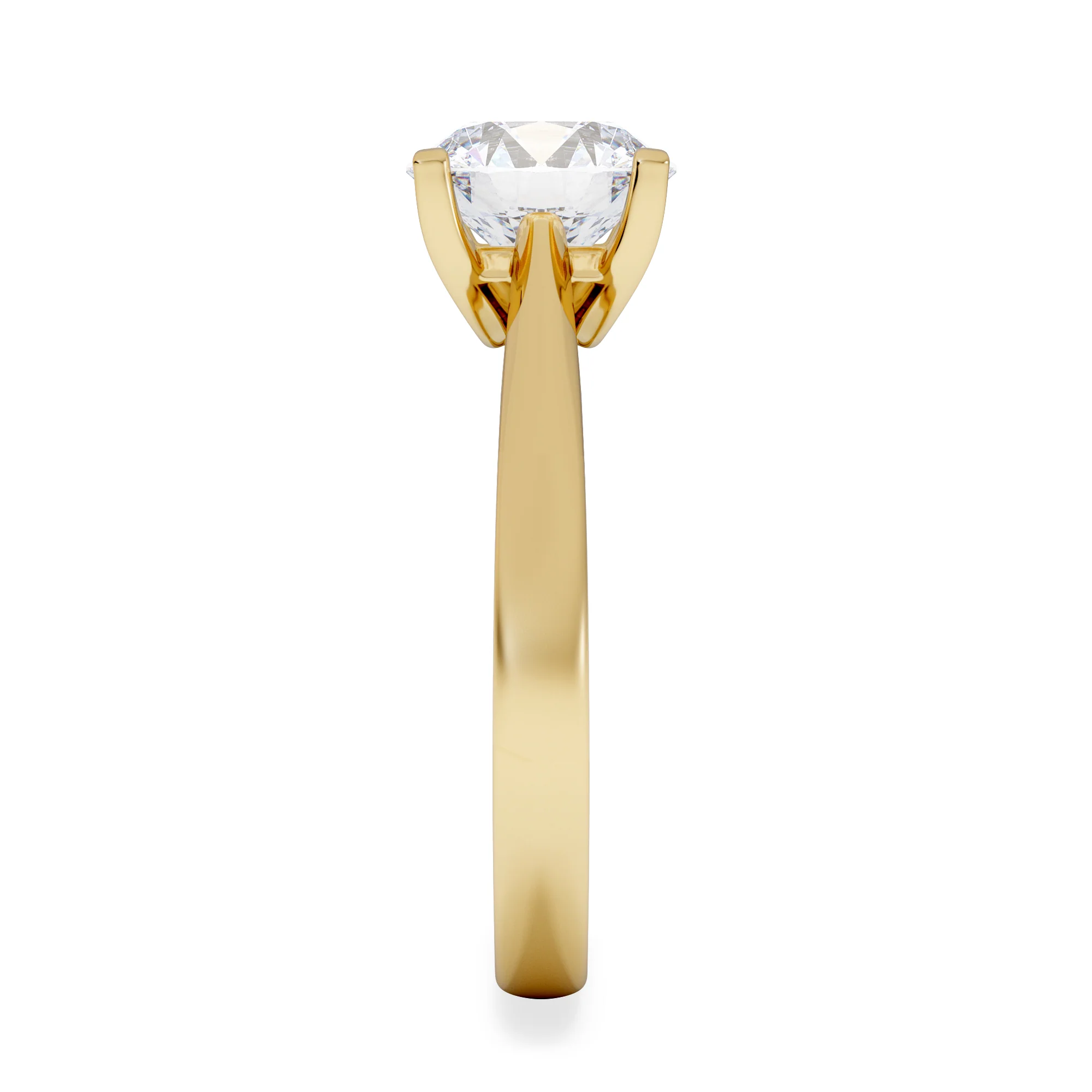 2 Carat Diamond Engagement Ring Grace Lab F/VS1 IGI Certified 18K Gold - Image 5
