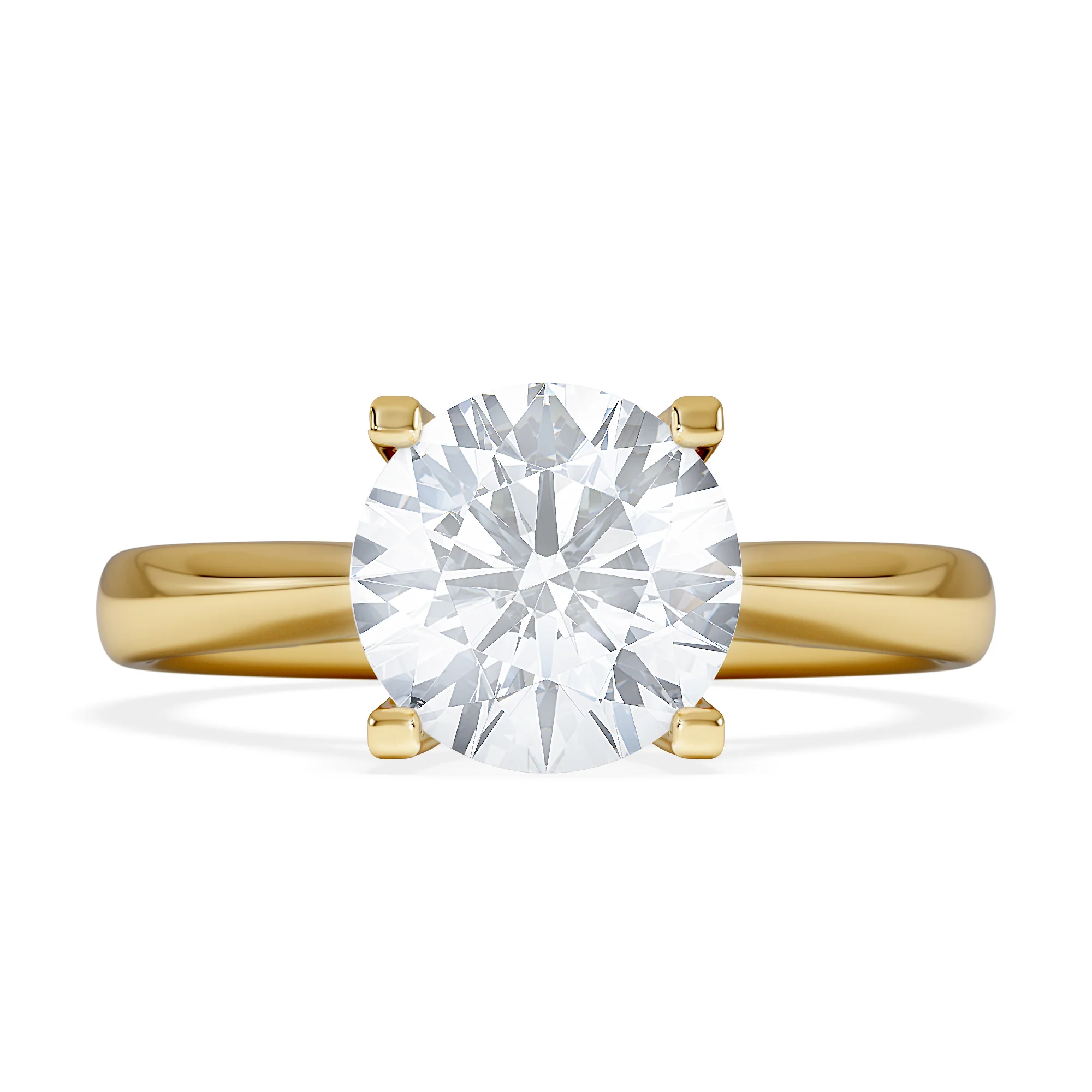 2 Carat Diamond Engagement Ring Grace Lab F/VS1 IGI Certified 18K Gold - Image 6