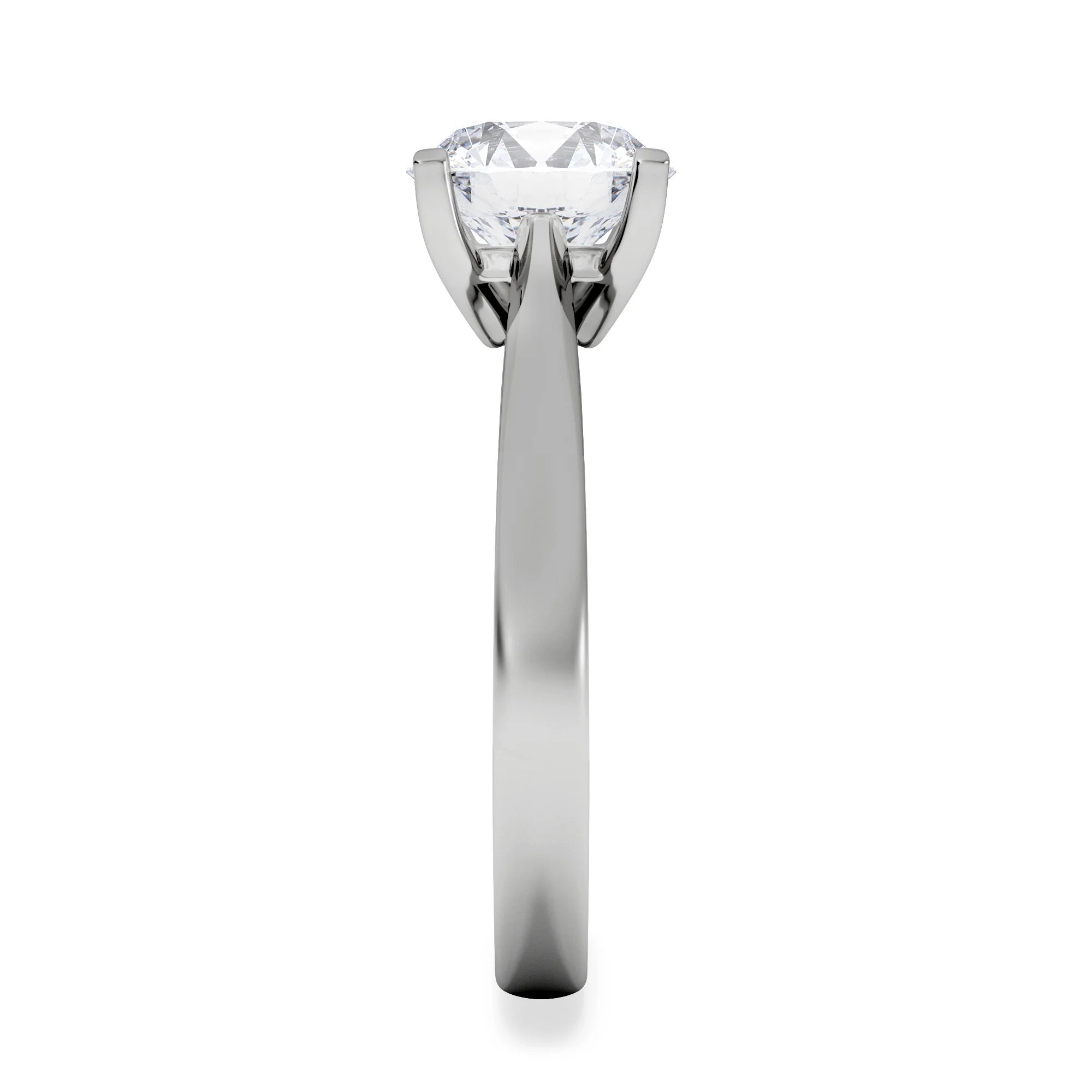 2 Carat Diamond Engagement Ring Grace Lab F/VS1 IGI Certified Platinum - Image 5
