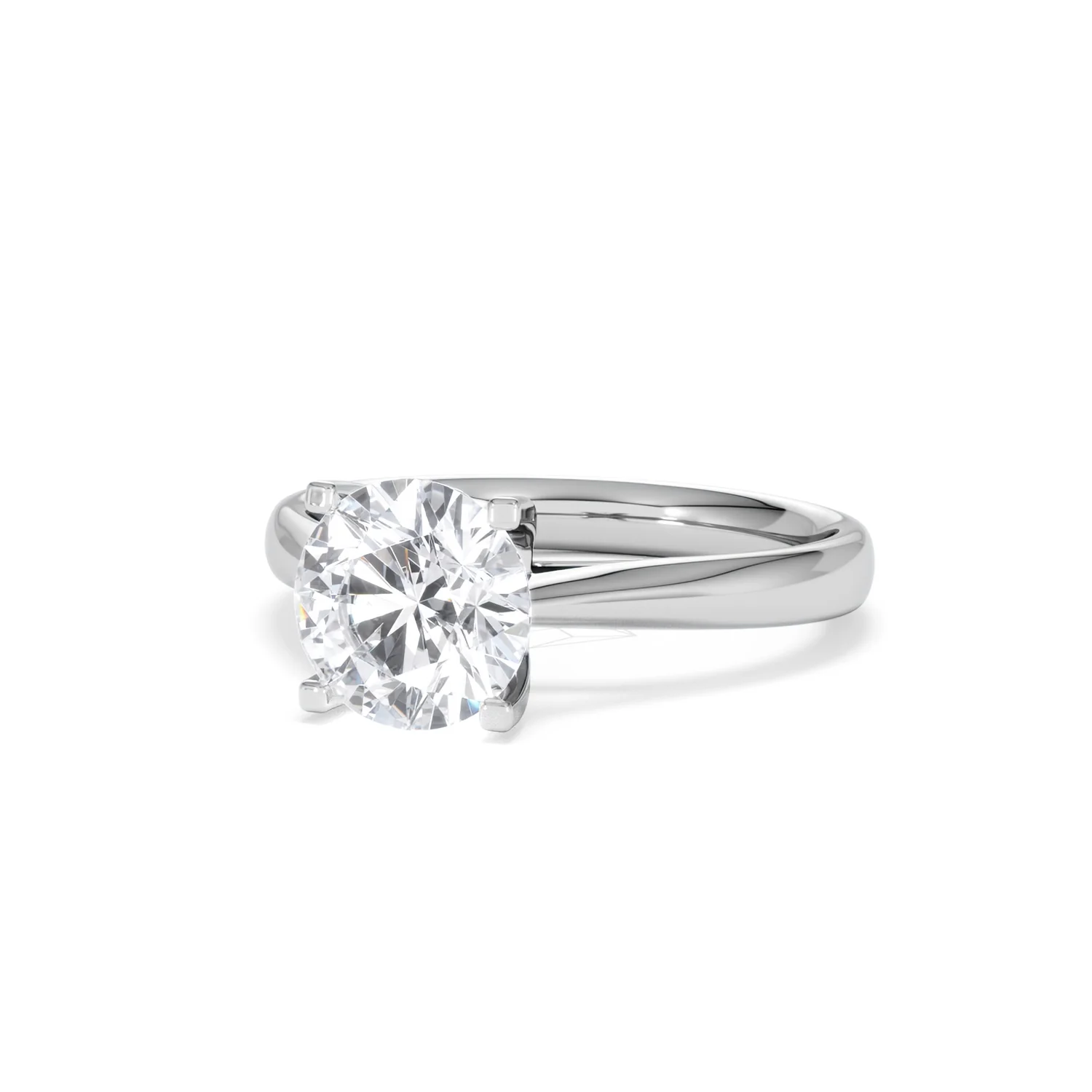 2 Carat Diamond Engagement Ring Grace Lab F/VS1 IGI Certified Platinum - Image 83