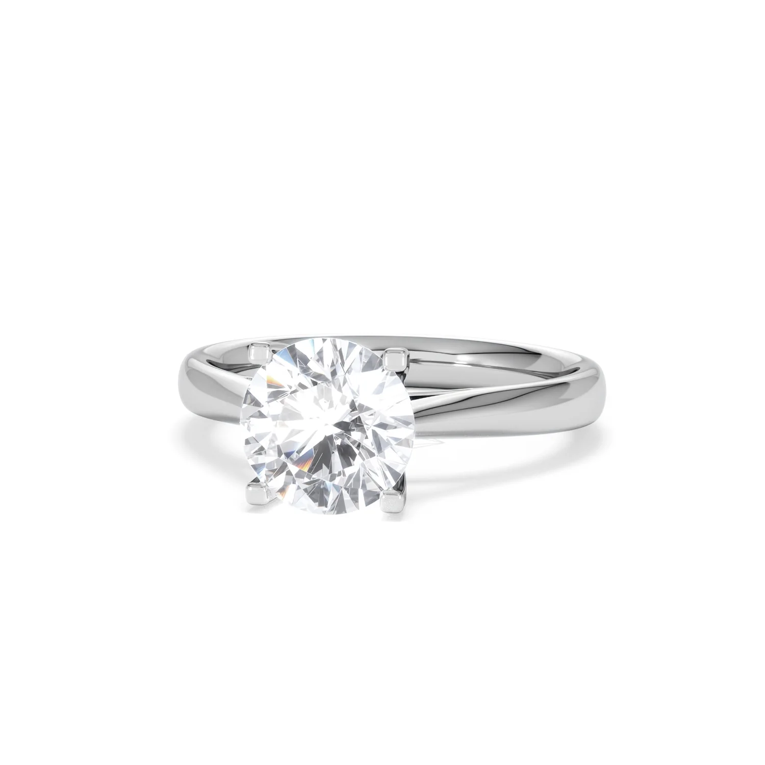 2 Carat Diamond Engagement Ring Grace Lab F/VS1 IGI Certified Platinum - Image 85