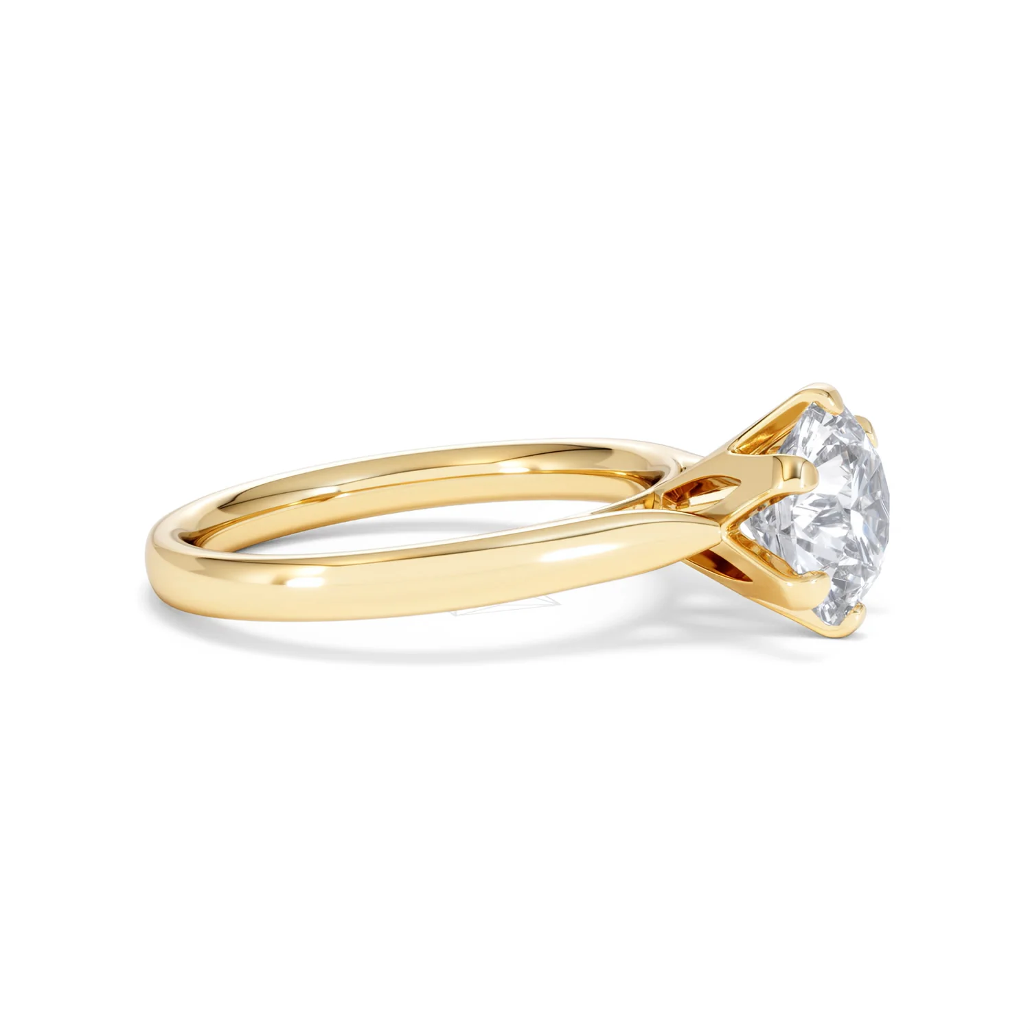 2 Carat Diamond Engagement Ring High Set Chloe Lab F/VS1 18K Gold - Image 23