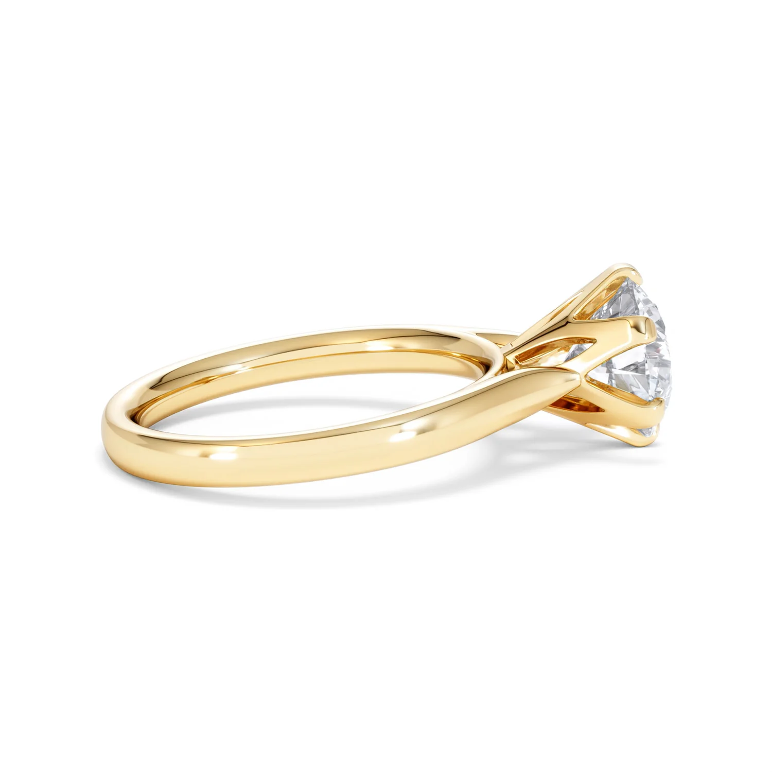 2 Carat Diamond Engagement Ring High Set Chloe Lab F/VS1 18K Gold - Image 29