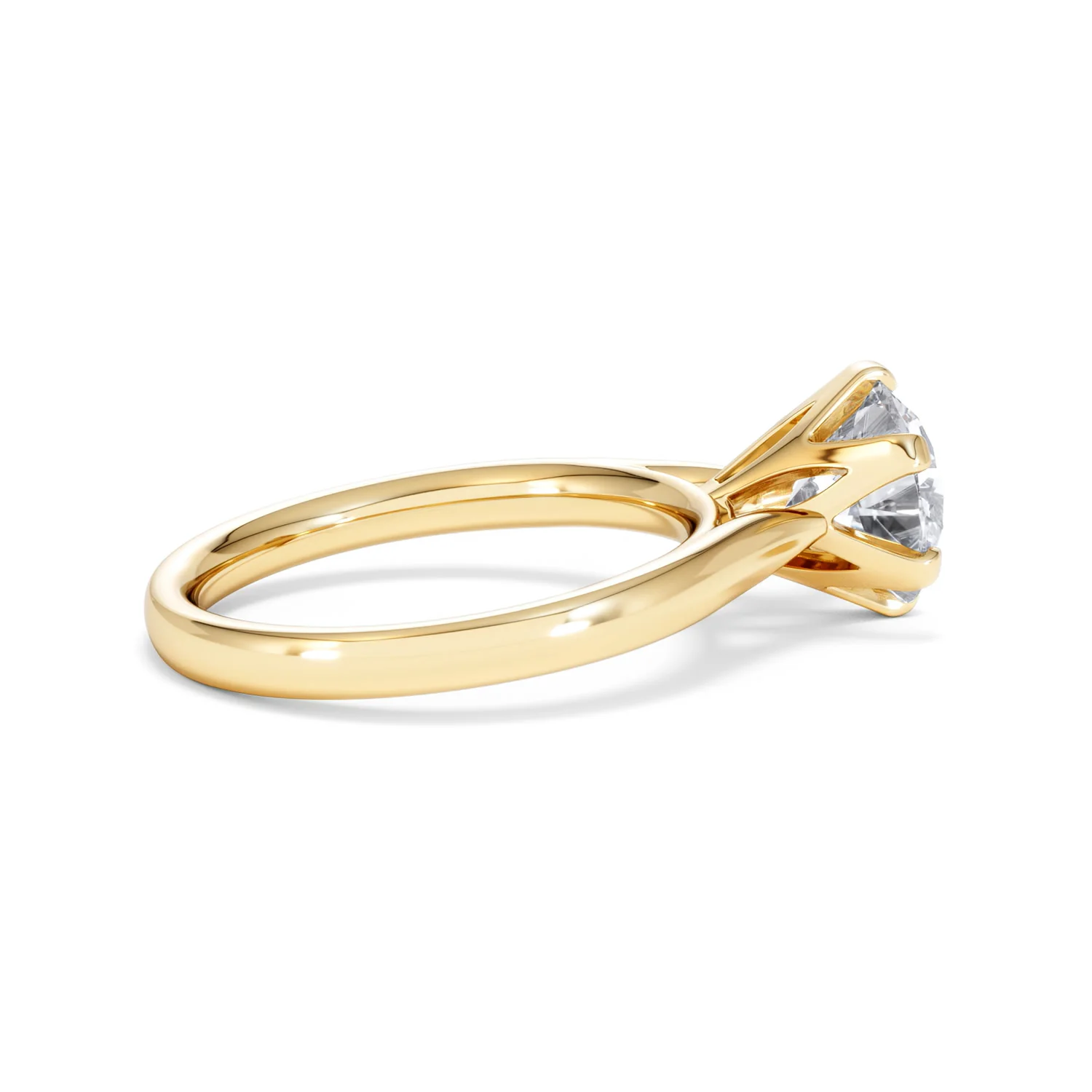 2 Carat Diamond Engagement Ring High Set Chloe Lab F/VS1 18K Gold - Image 31