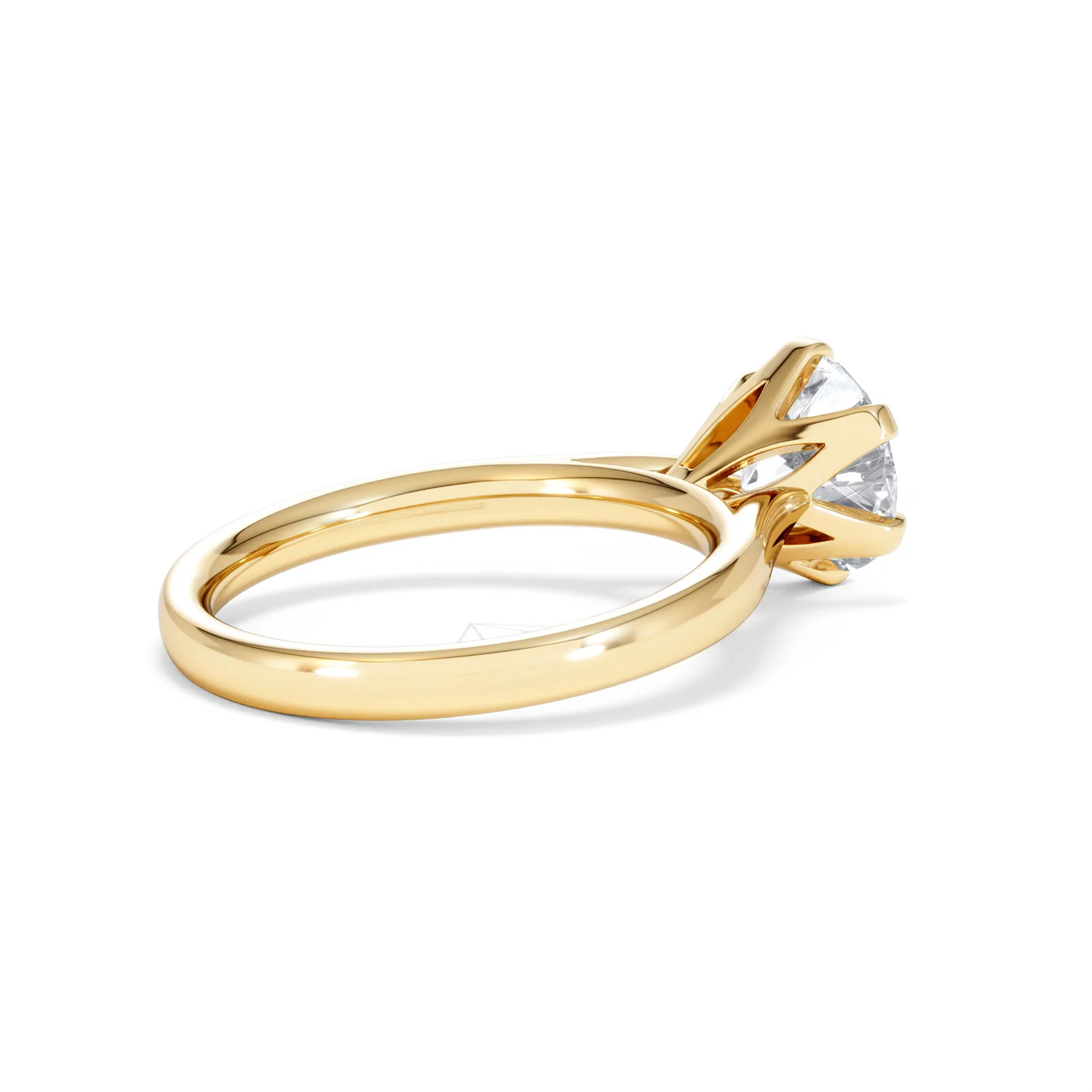 2 Carat Diamond Engagement Ring High Set Chloe Lab F/VS1 18K Gold - Image 36