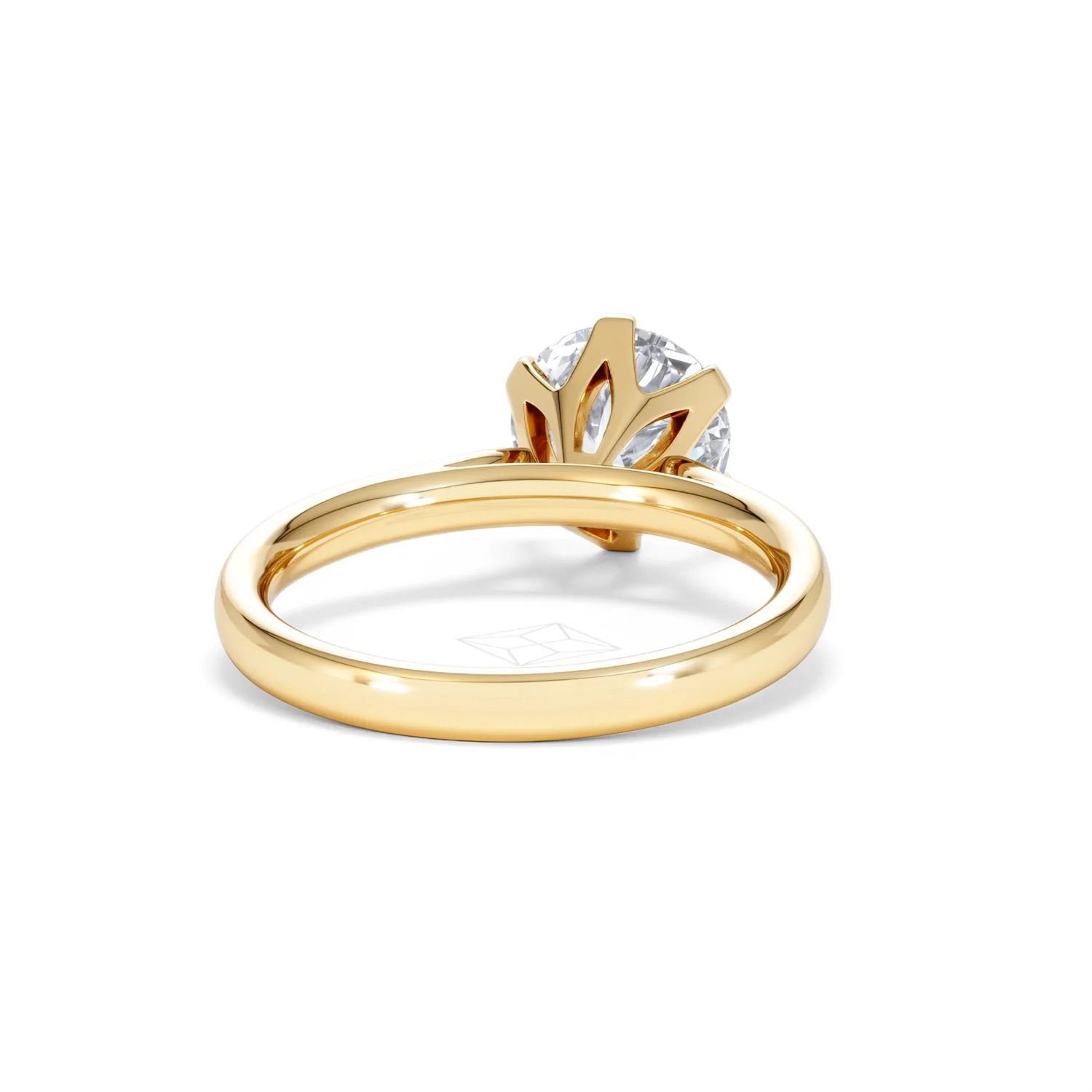 2 Carat Diamond Engagement Ring High Set Chloe Lab F/VS1 18K Gold - Image 45