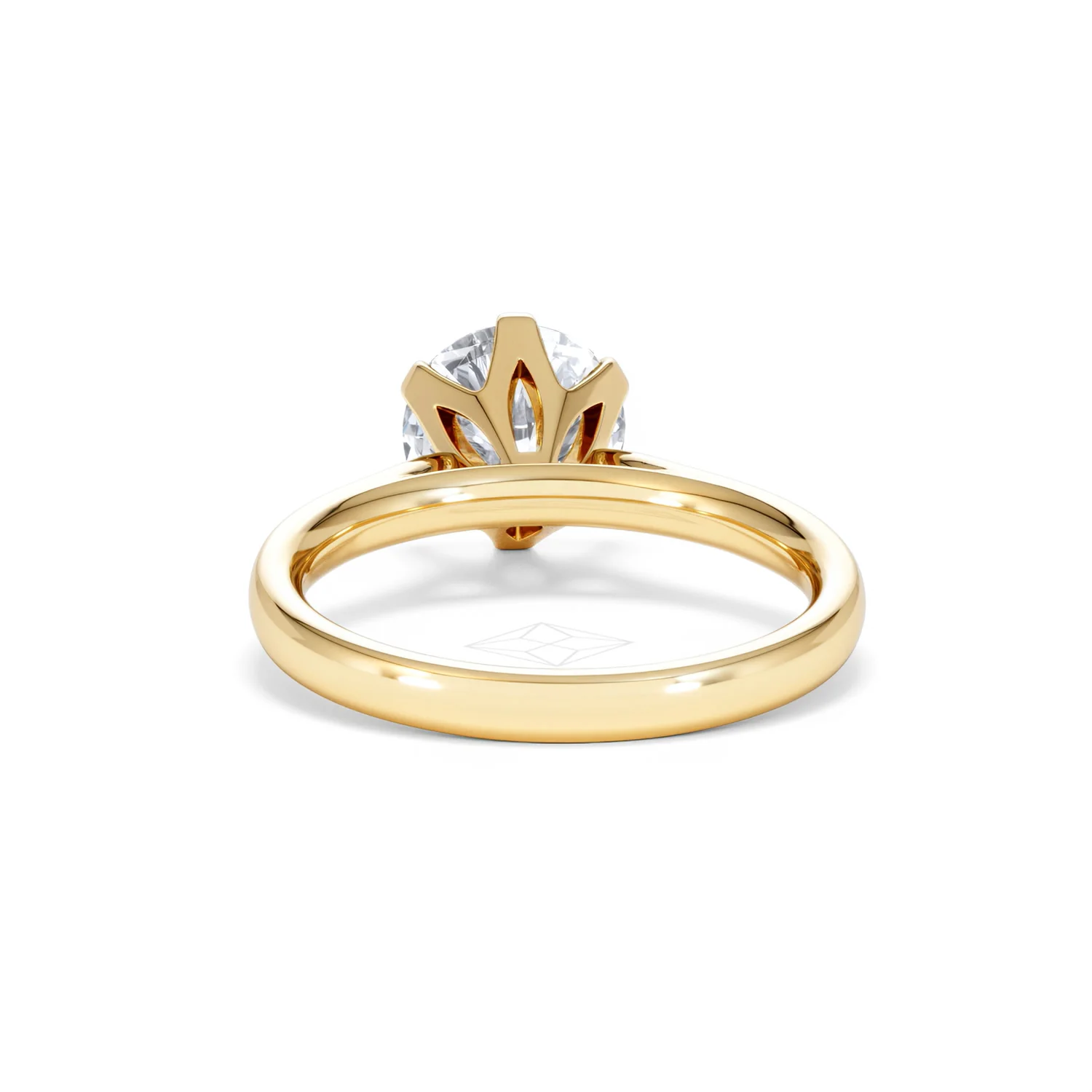 2 Carat Diamond Engagement Ring High Set Chloe Lab F/VS1 18K Gold - Image 49