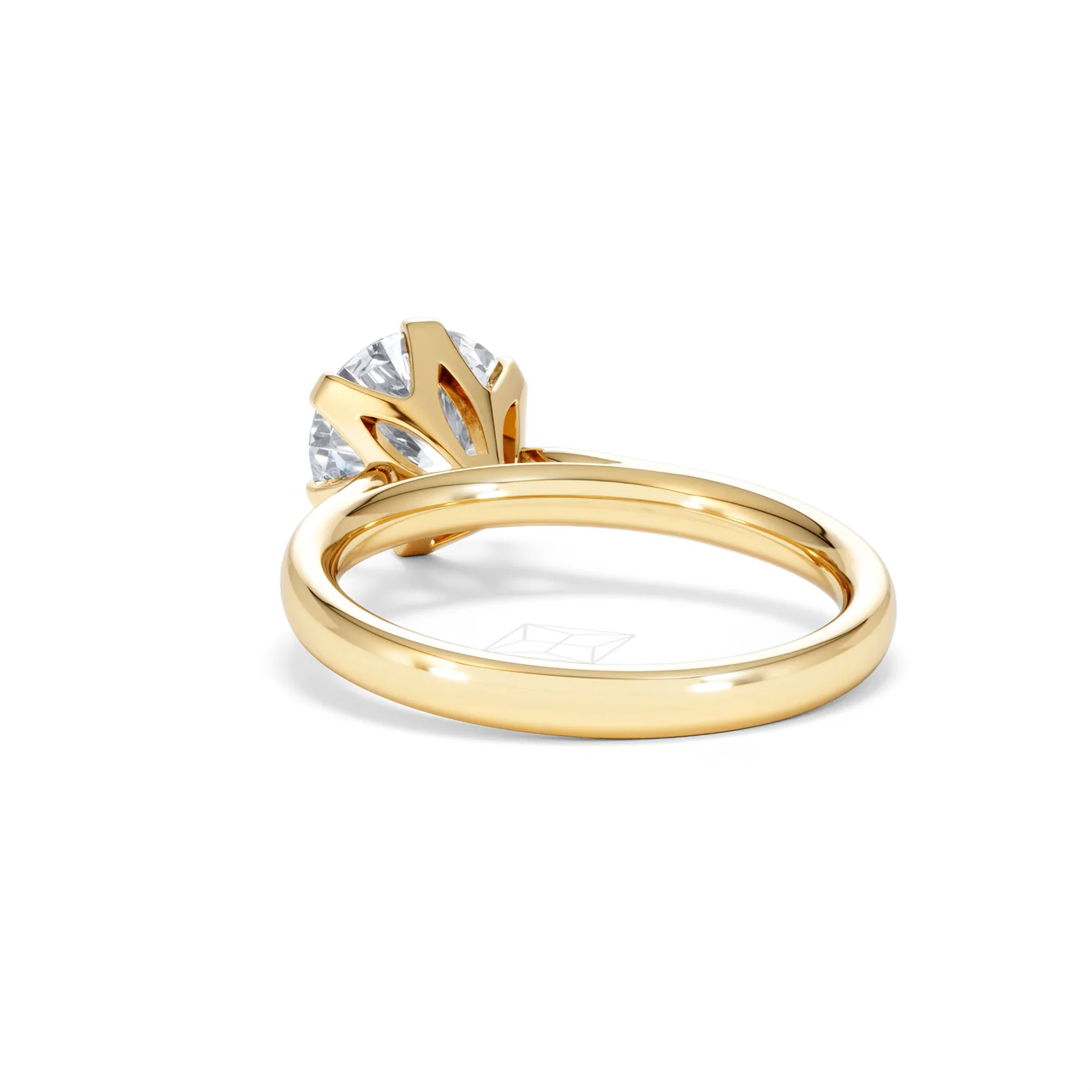 2 Carat Diamond Engagement Ring High Set Chloe Lab F/VS1 18K Gold - Image 53