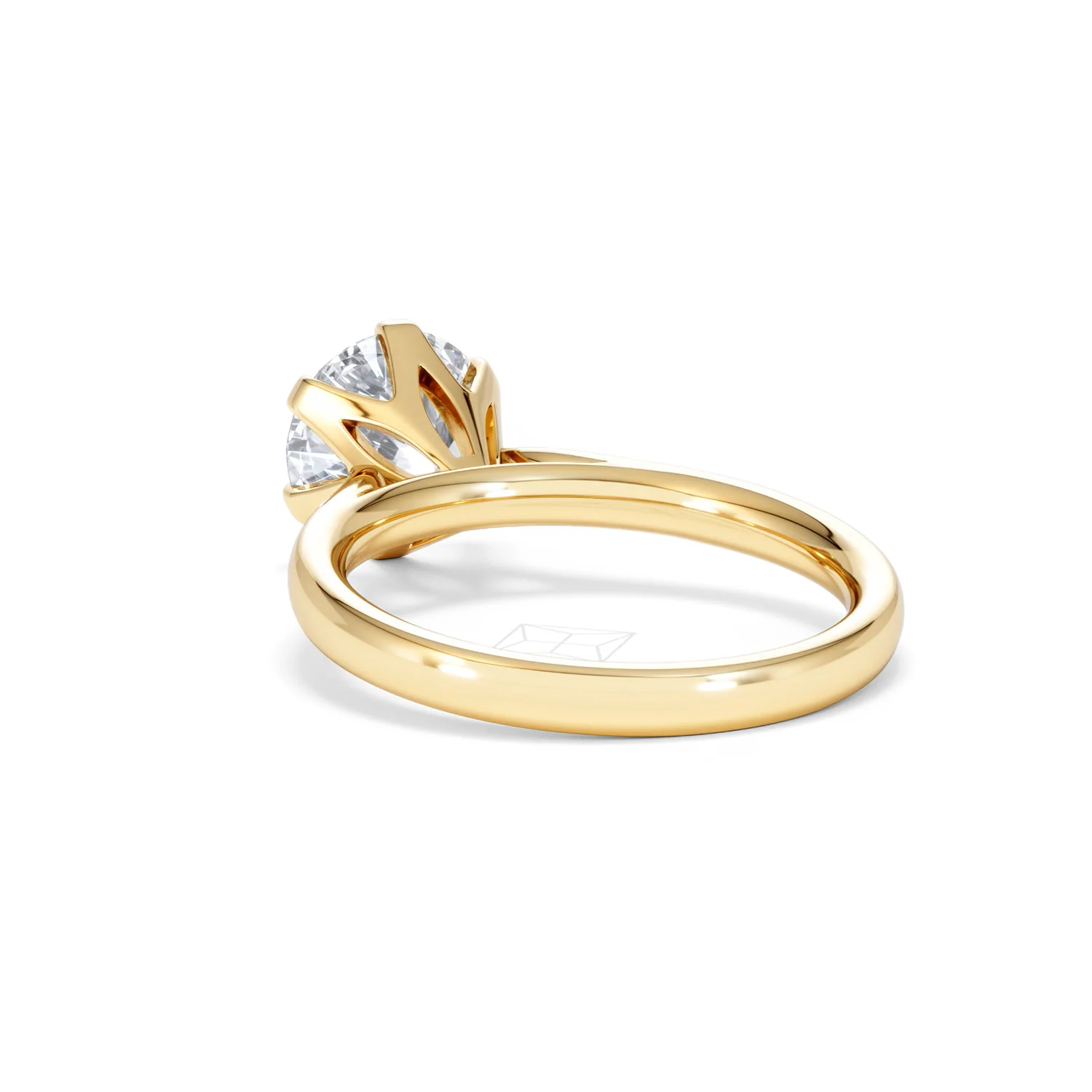 2 Carat Diamond Engagement Ring High Set Chloe Lab F/VS1 18K Gold - Image 54