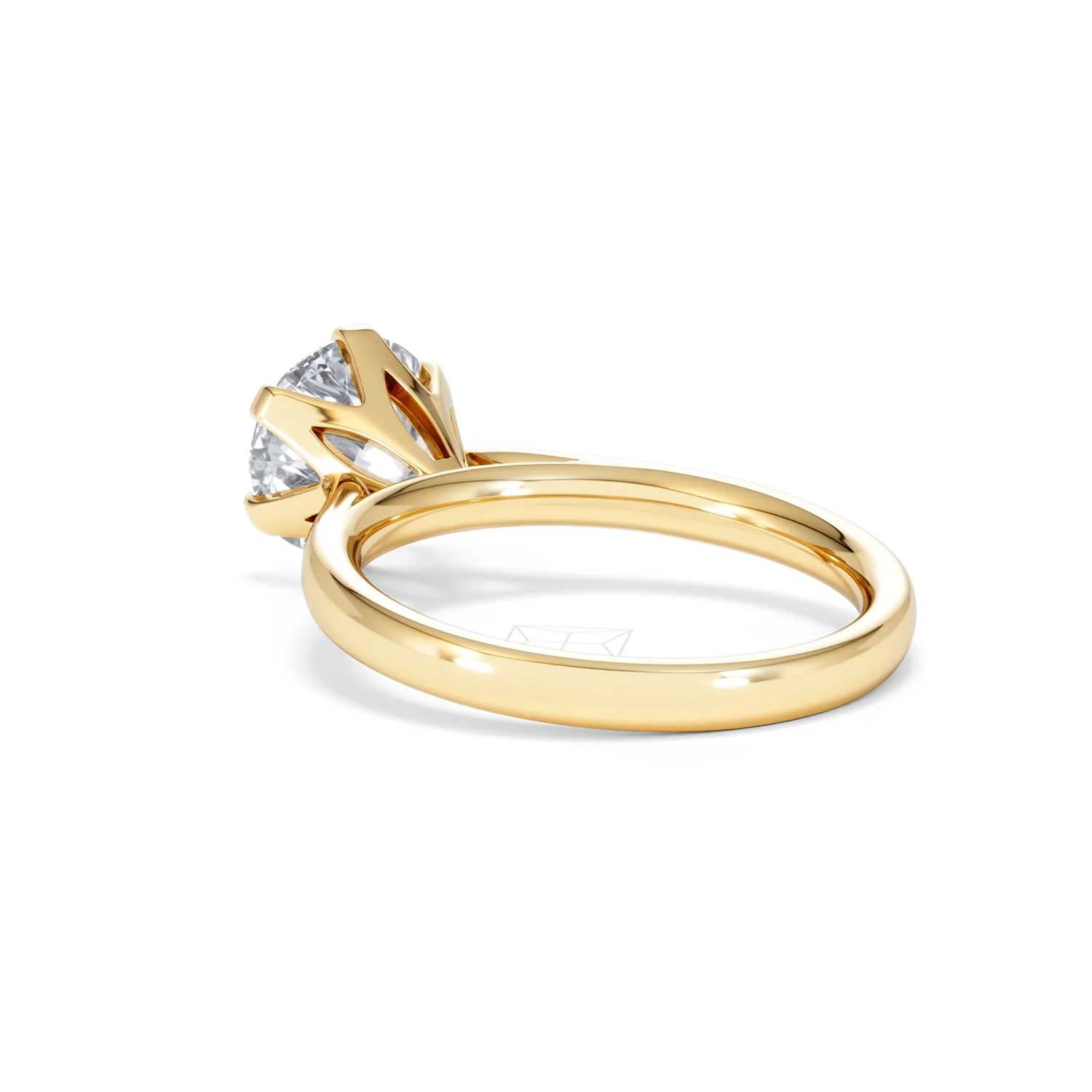 2 Carat Diamond Engagement Ring High Set Chloe Lab F/VS1 18K Gold - Image 56