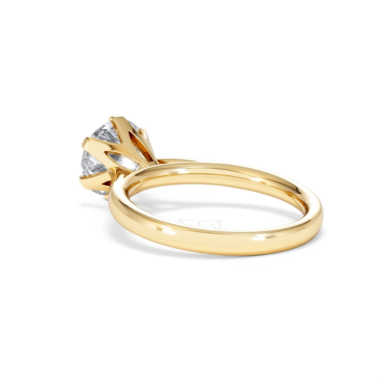 2 Carat Diamond Engagement Ring High Set Chloe Lab F/VS1 18K Gold - Image 57