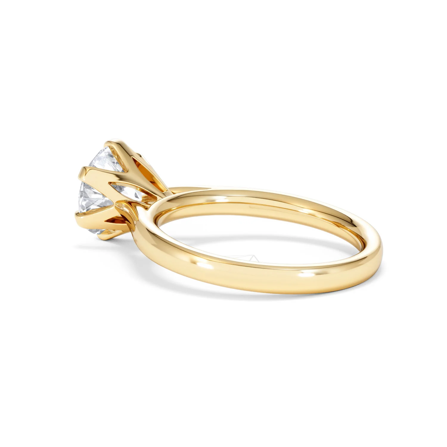 2 Carat Diamond Engagement Ring High Set Chloe Lab F/VS1 18K Gold - Image 60