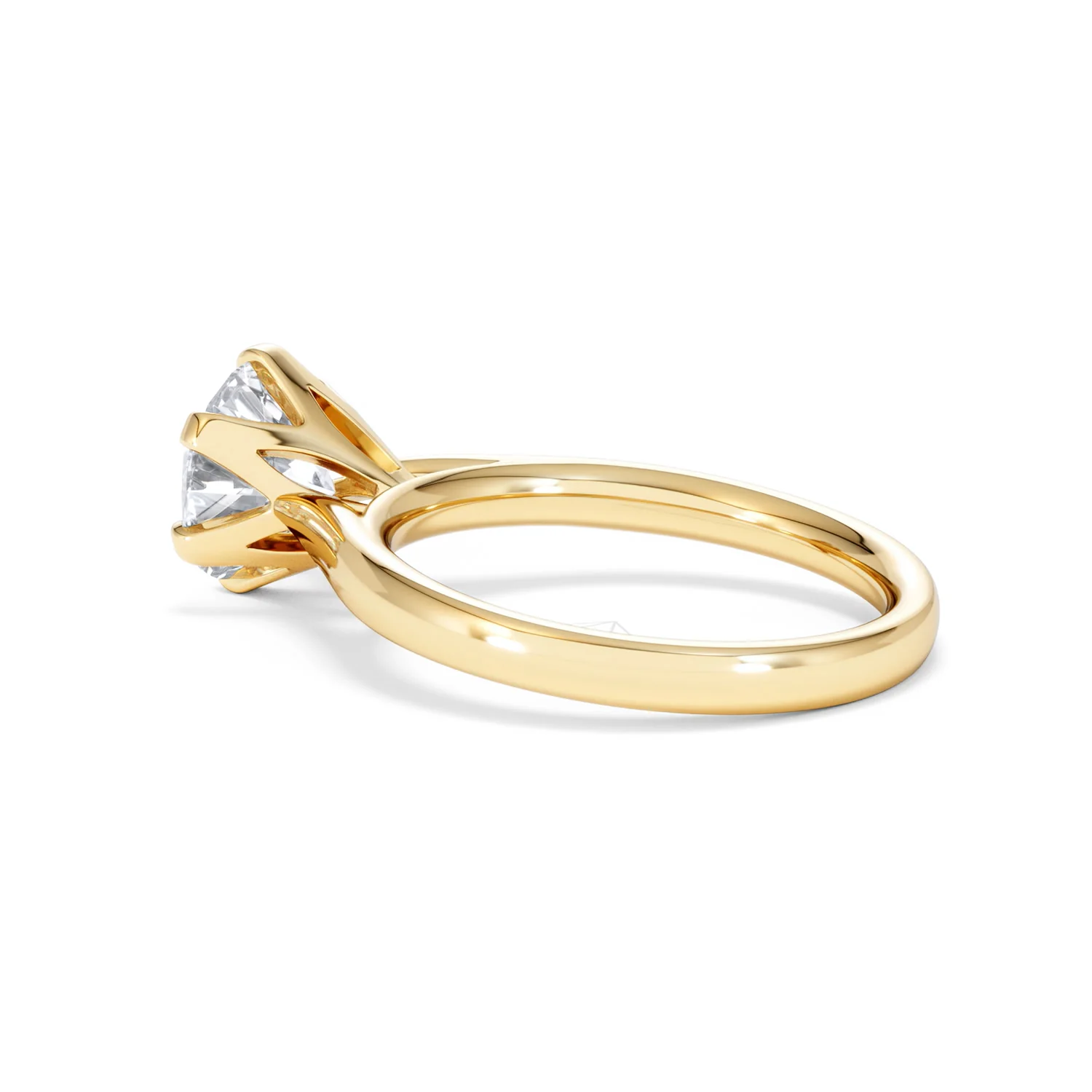 2 Carat Diamond Engagement Ring High Set Chloe Lab F/VS1 18K Gold - Image 61