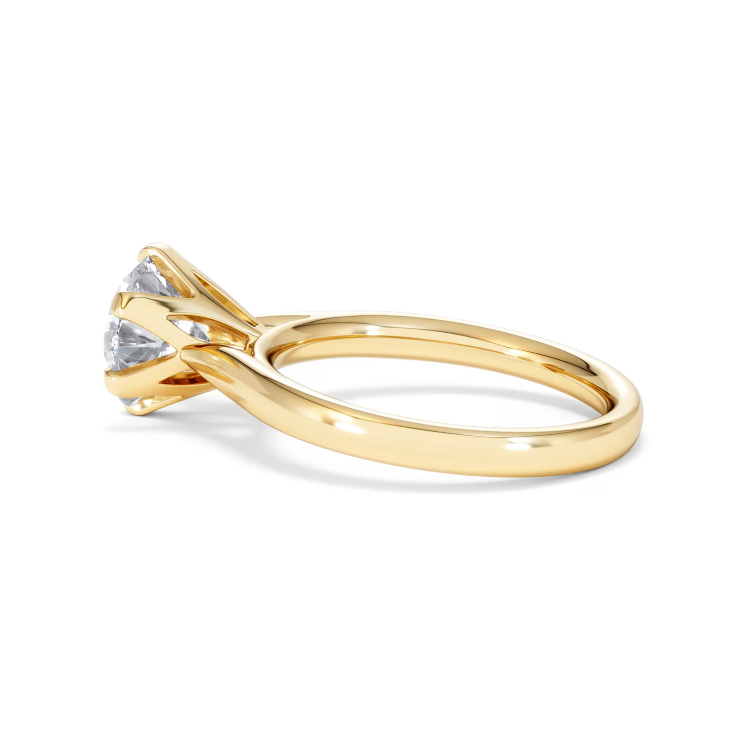 2 Carat Diamond Engagement Ring High Set Chloe Lab F/VS1 18K Gold - Image 64