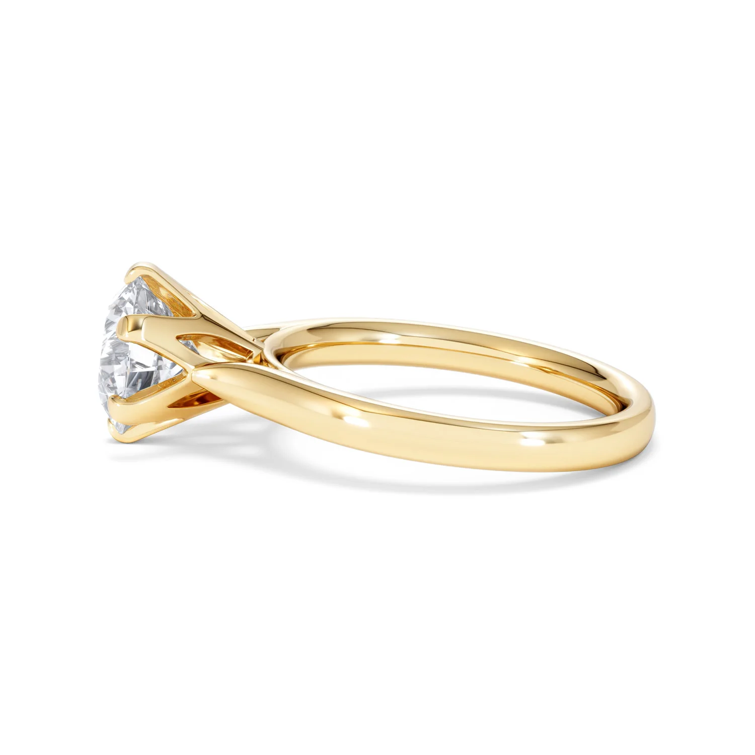 2 Carat Diamond Engagement Ring High Set Chloe Lab F/VS1 18K Gold - Image 68