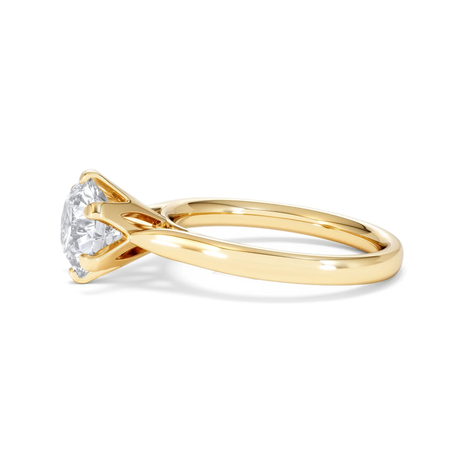 2 Carat Diamond Engagement Ring High Set Chloe Lab F/VS1 18K Gold - Image 71