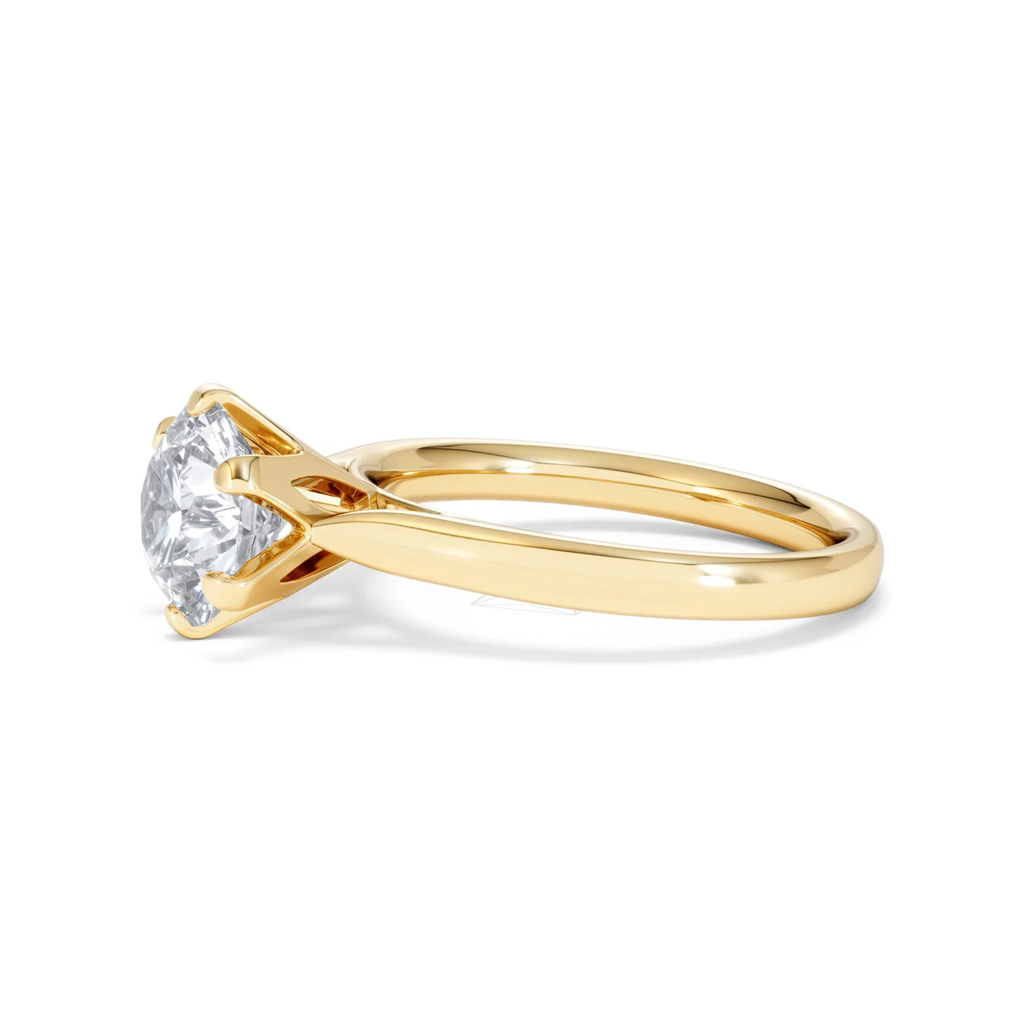 2 Carat Diamond Engagement Ring High Set Chloe Lab F/VS1 18K Gold - Image 73