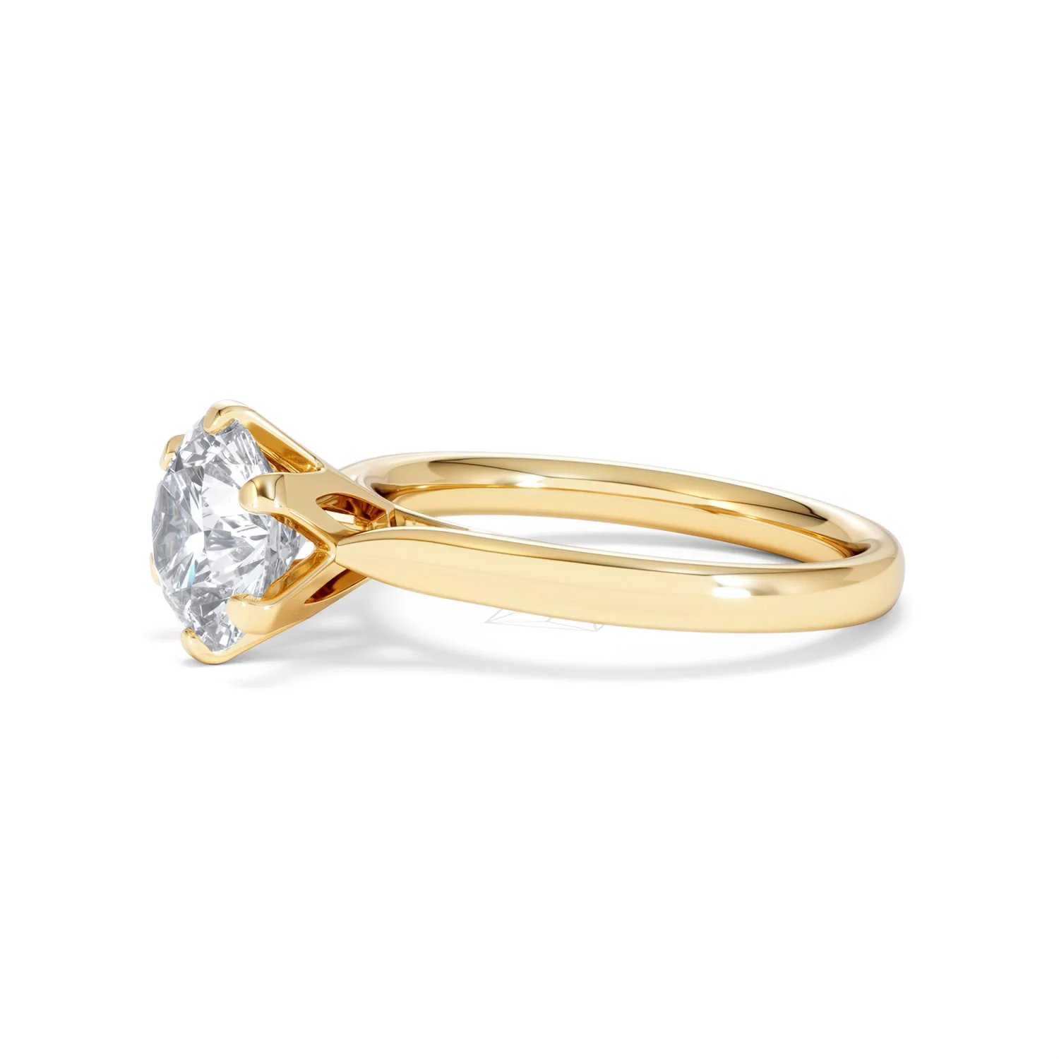 2 Carat Diamond Engagement Ring High Set Chloe Lab F/VS1 18K Gold - Image 74