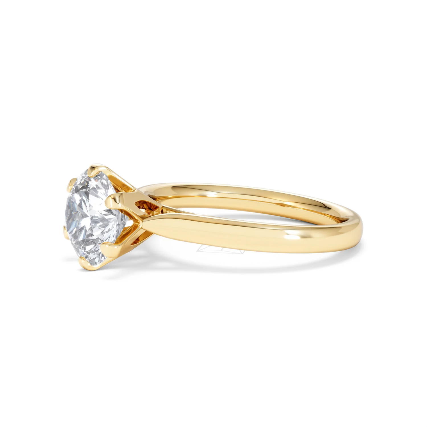 2 Carat Diamond Engagement Ring High Set Chloe Lab F/VS1 18K Gold - Image 75