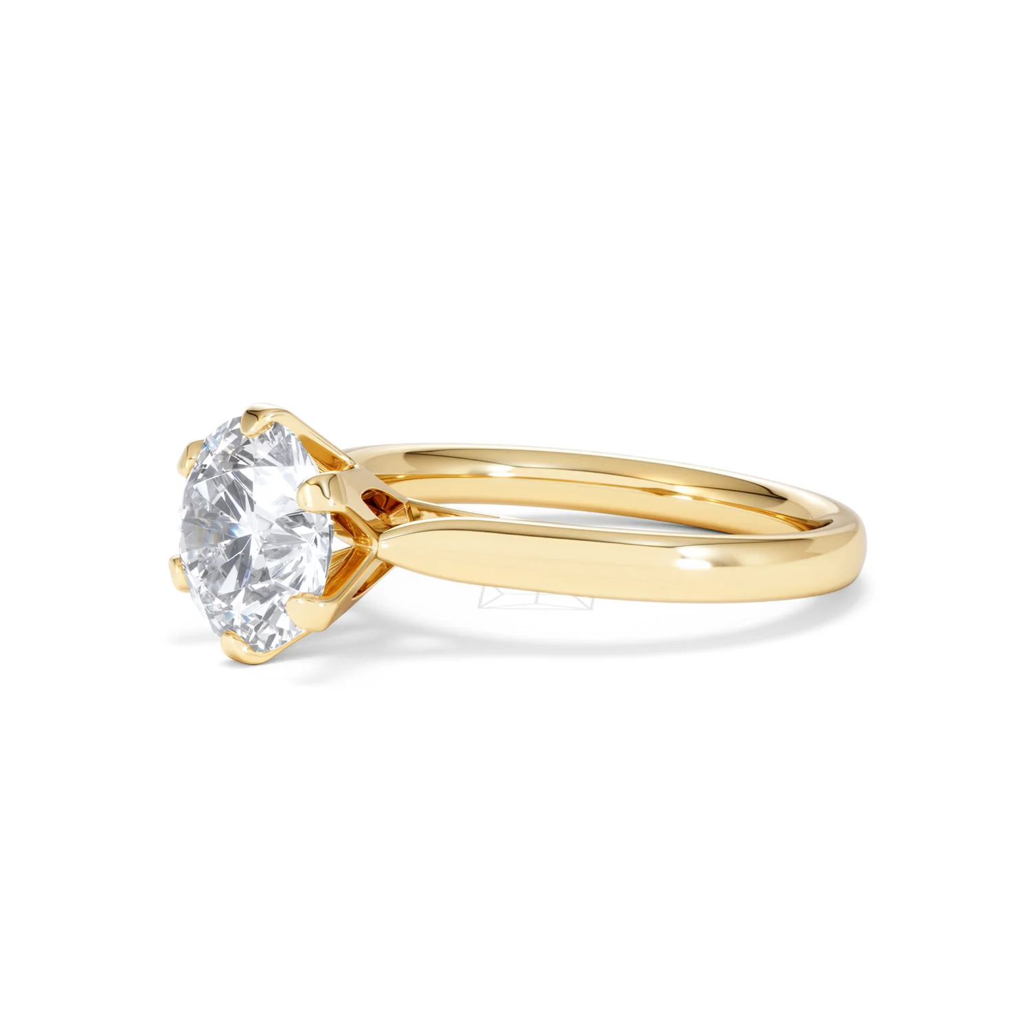 2 Carat Diamond Engagement Ring High Set Chloe Lab F/VS1 18K Gold - Image 77