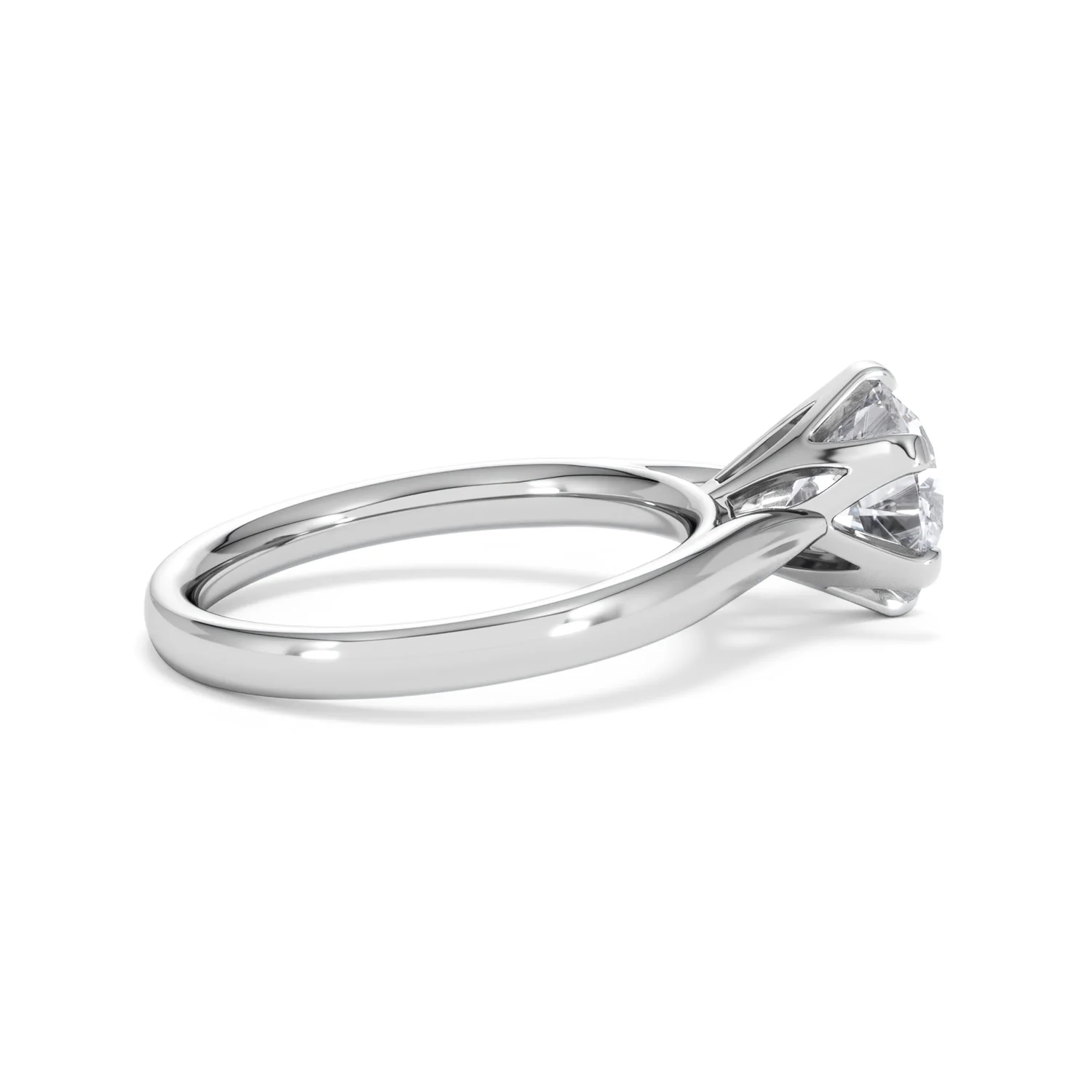 2 Carat Diamond Engagement Ring High Set Chloe Lab F/VS1 Platinum - Image 31