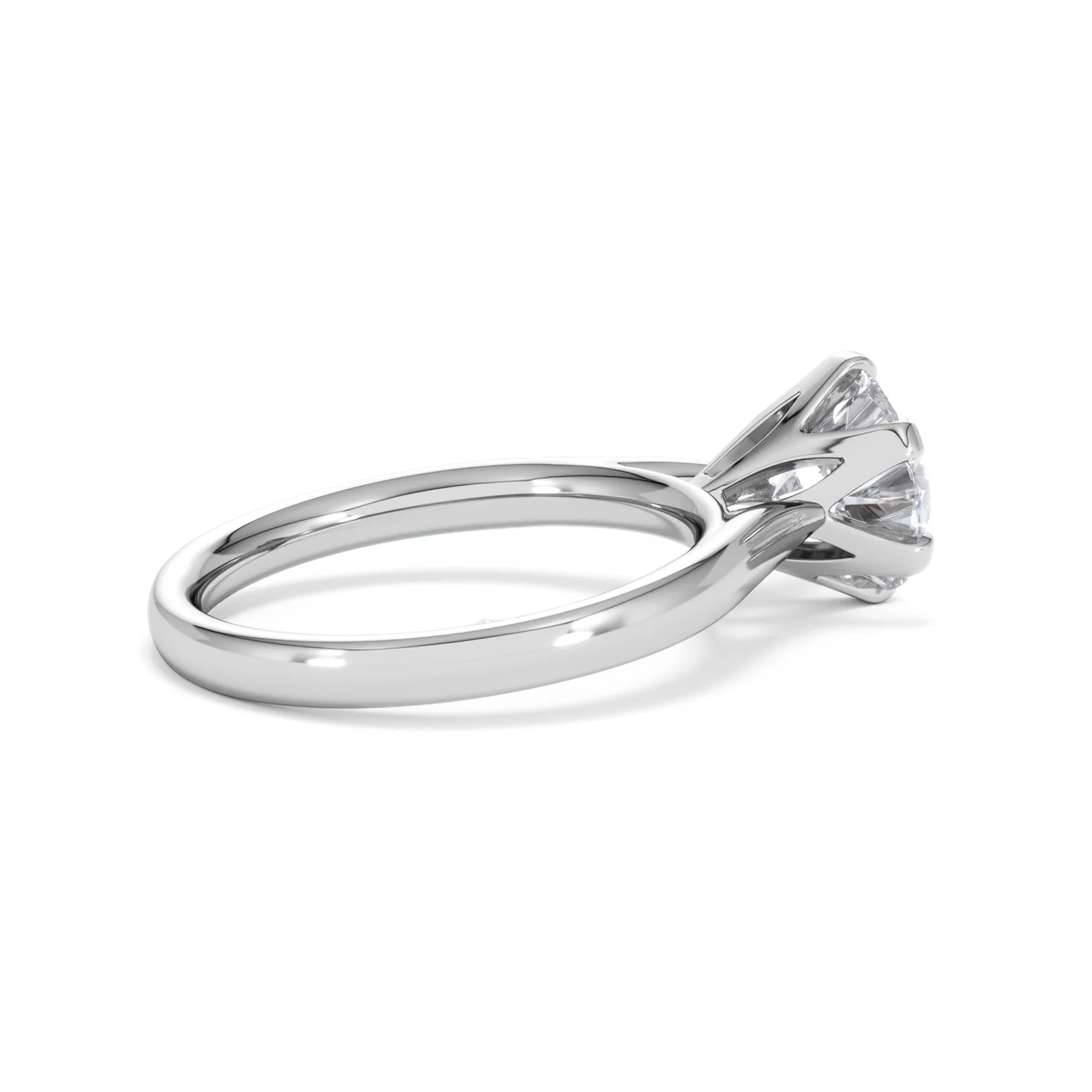 2 Carat Diamond Engagement Ring High Set Chloe Lab F/VS1 Platinum - Image 33