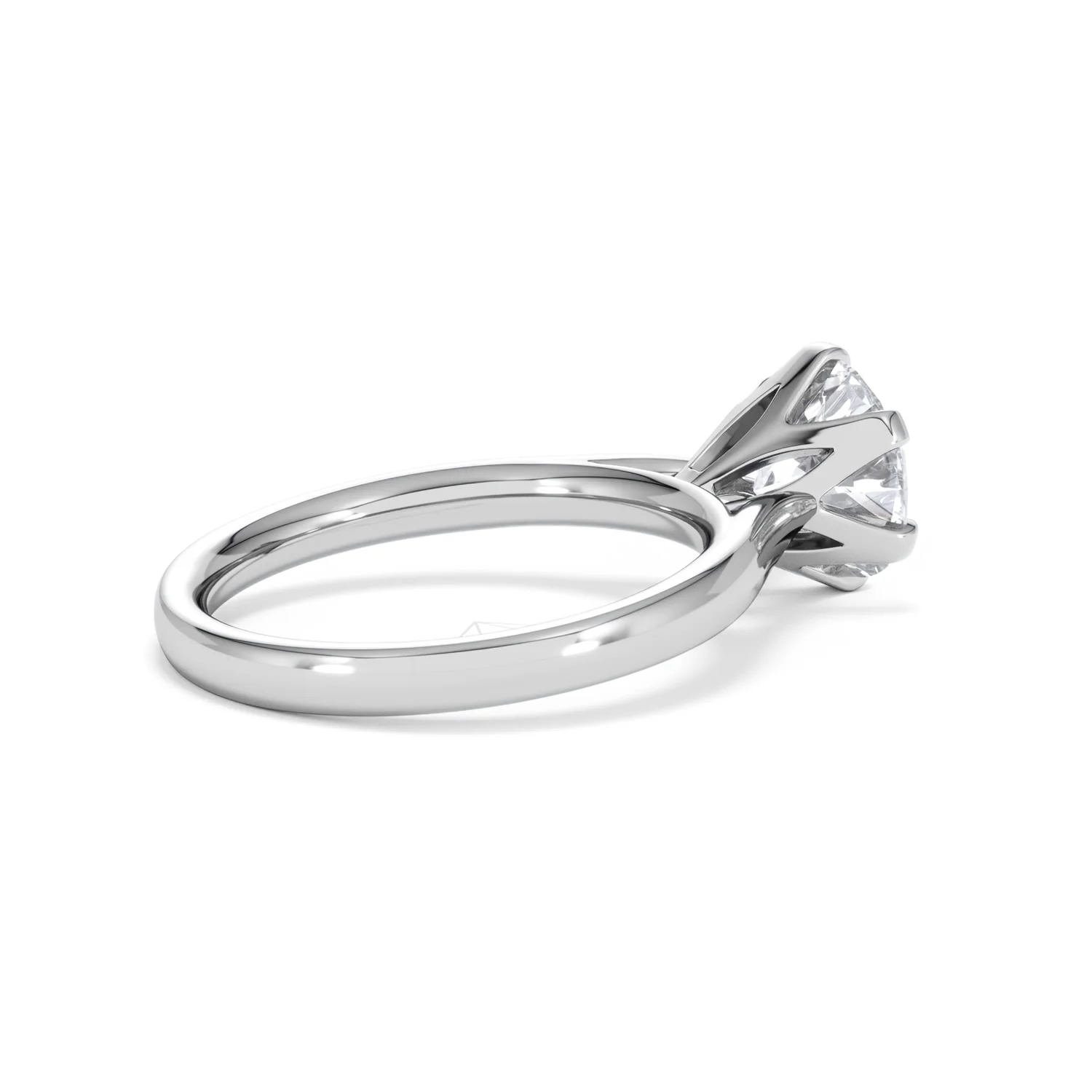 2 Carat Diamond Engagement Ring High Set Chloe Lab F/VS1 Platinum - Image 35
