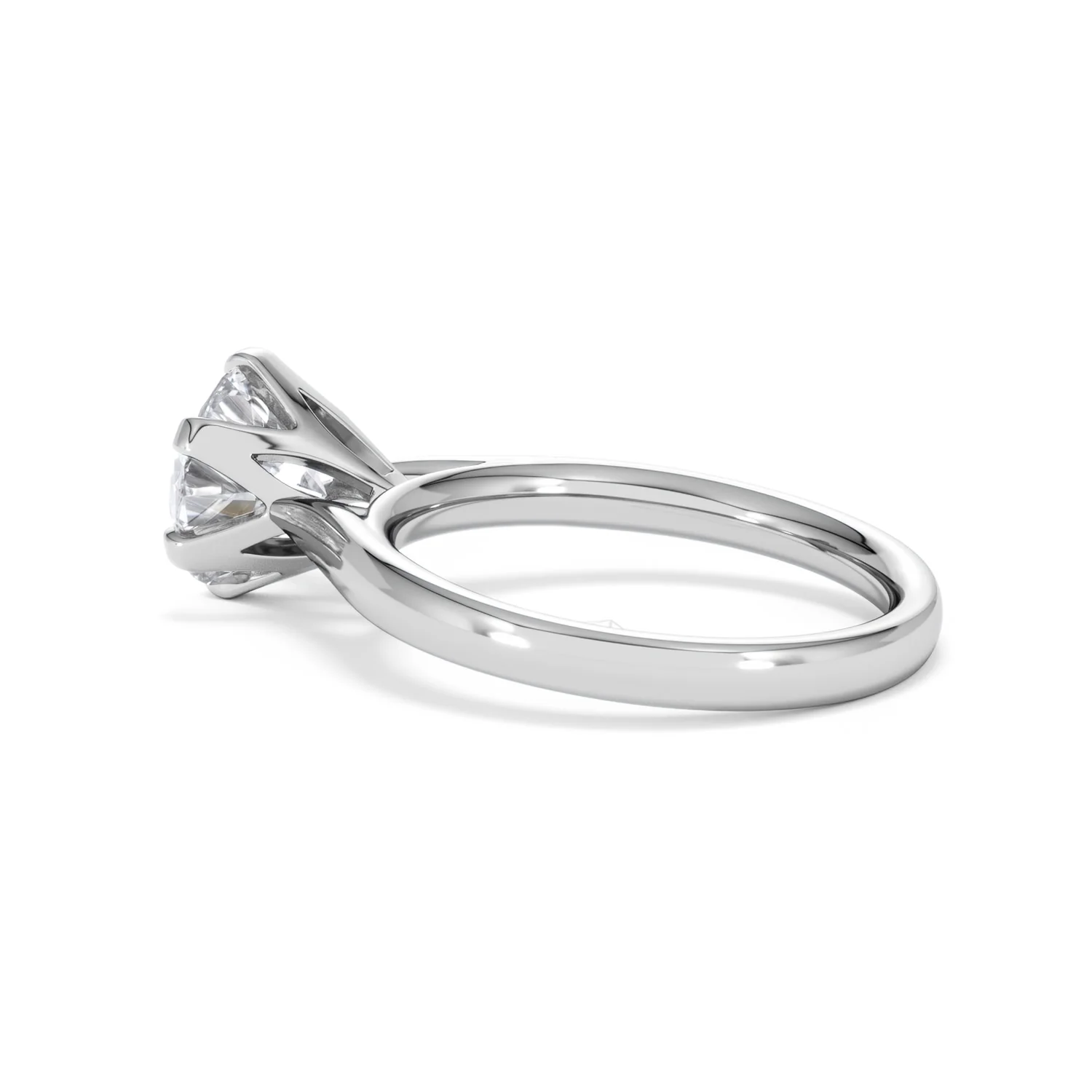 2 Carat Diamond Engagement Ring High Set Chloe Lab F/VS1 Platinum - Image 62