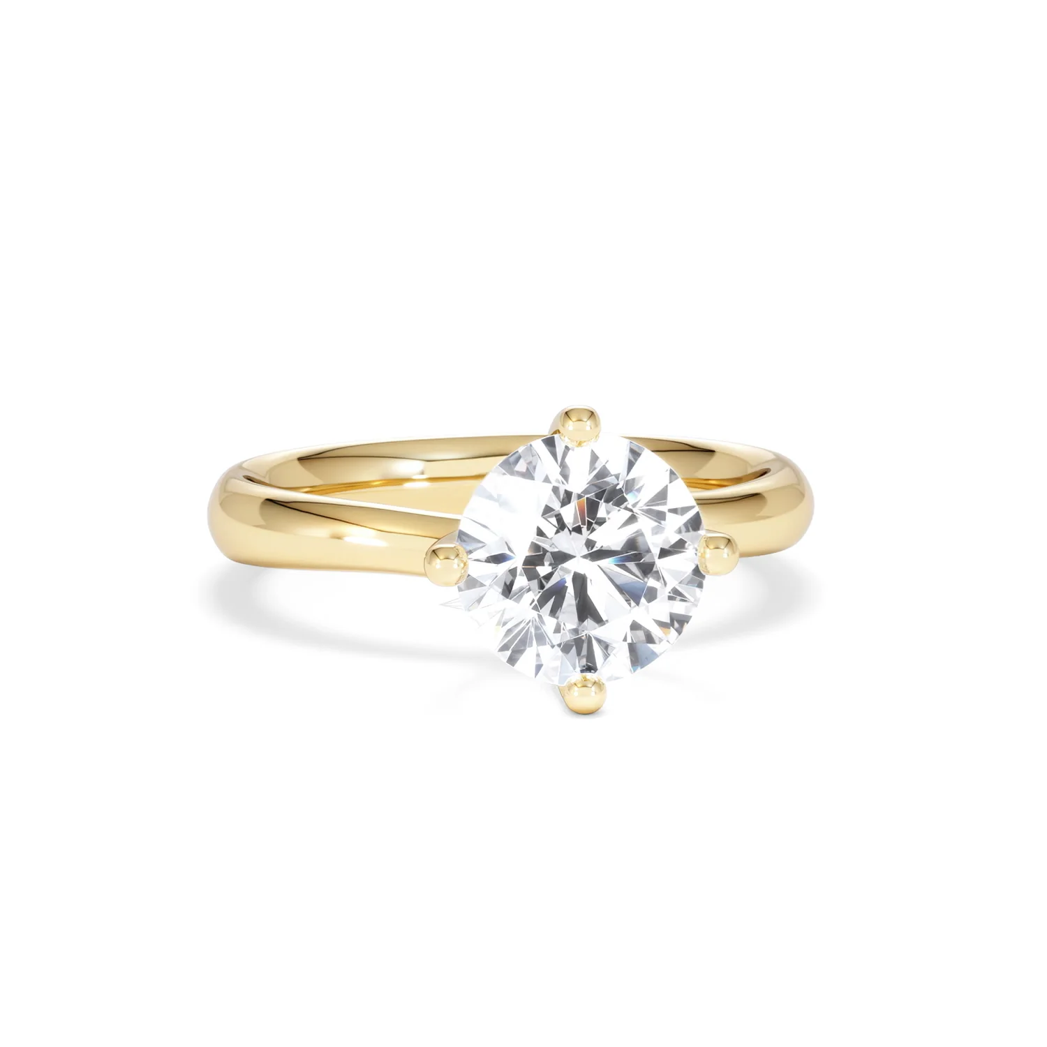 2 Carat Diamond Engagement Ring Lily Lab F/VS1 18K Gold IGI Certified - Image 10