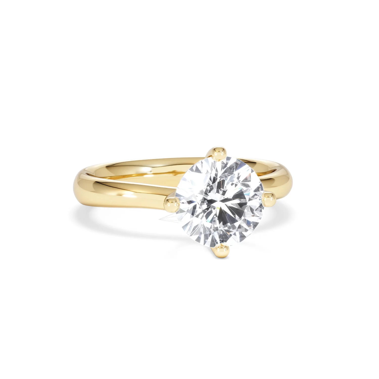 2 Carat Diamond Engagement Ring Lily Lab F/VS1 18K Gold IGI Certified - Image 11