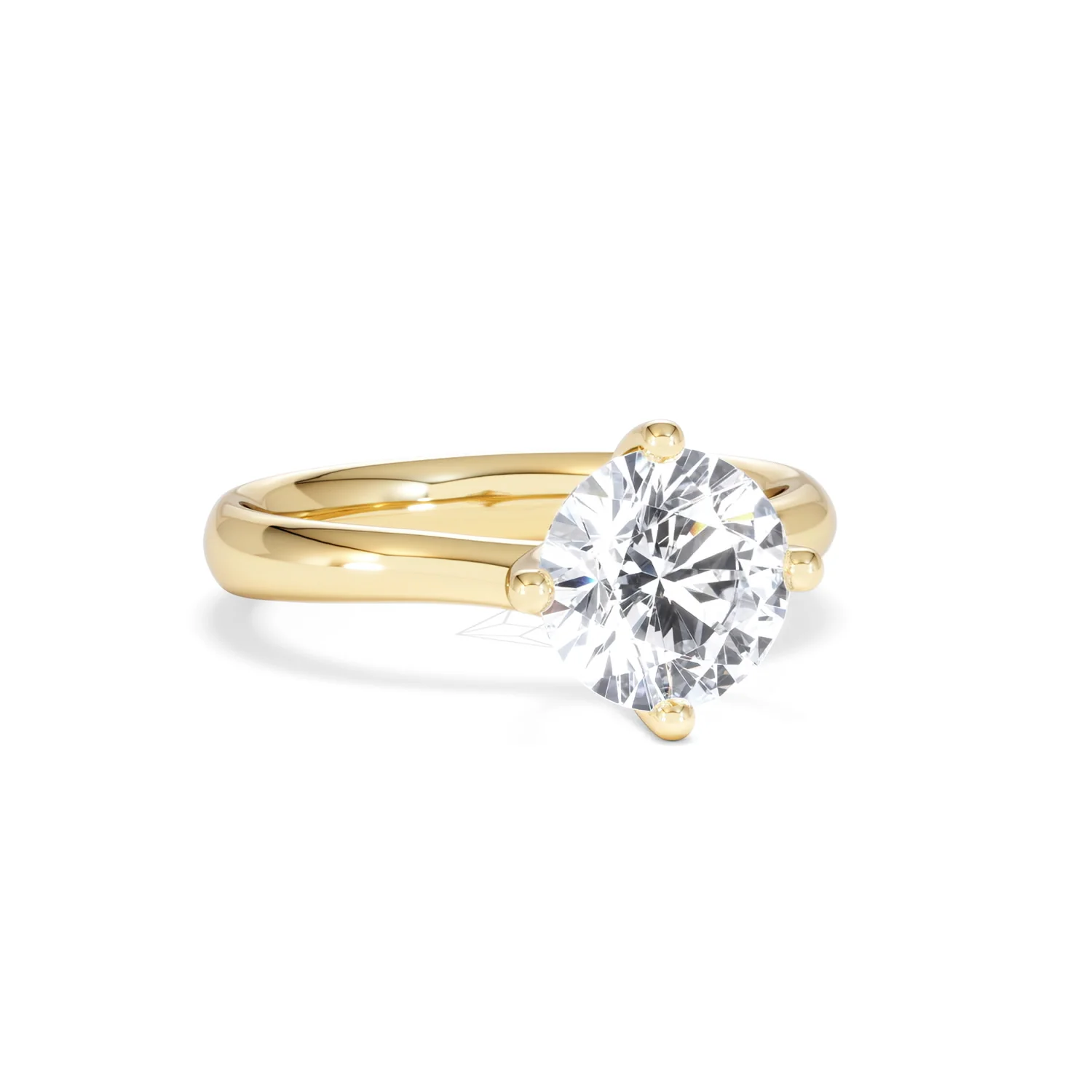 2 Carat Diamond Engagement Ring Lily Lab F/VS1 18K Gold IGI Certified - Image 12