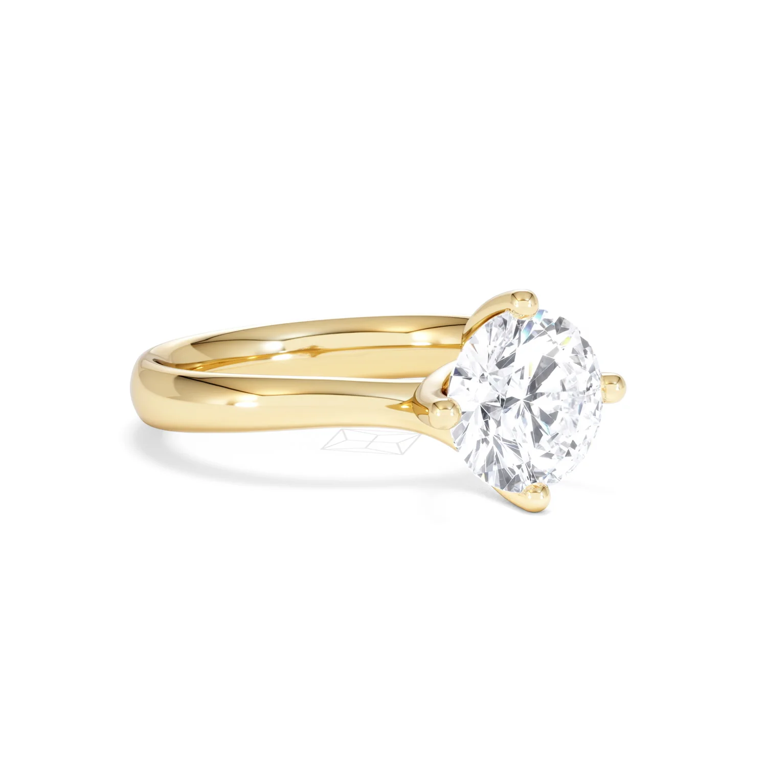 2 Carat Diamond Engagement Ring Lily Lab F/VS1 18K Gold IGI Certified - Image 15