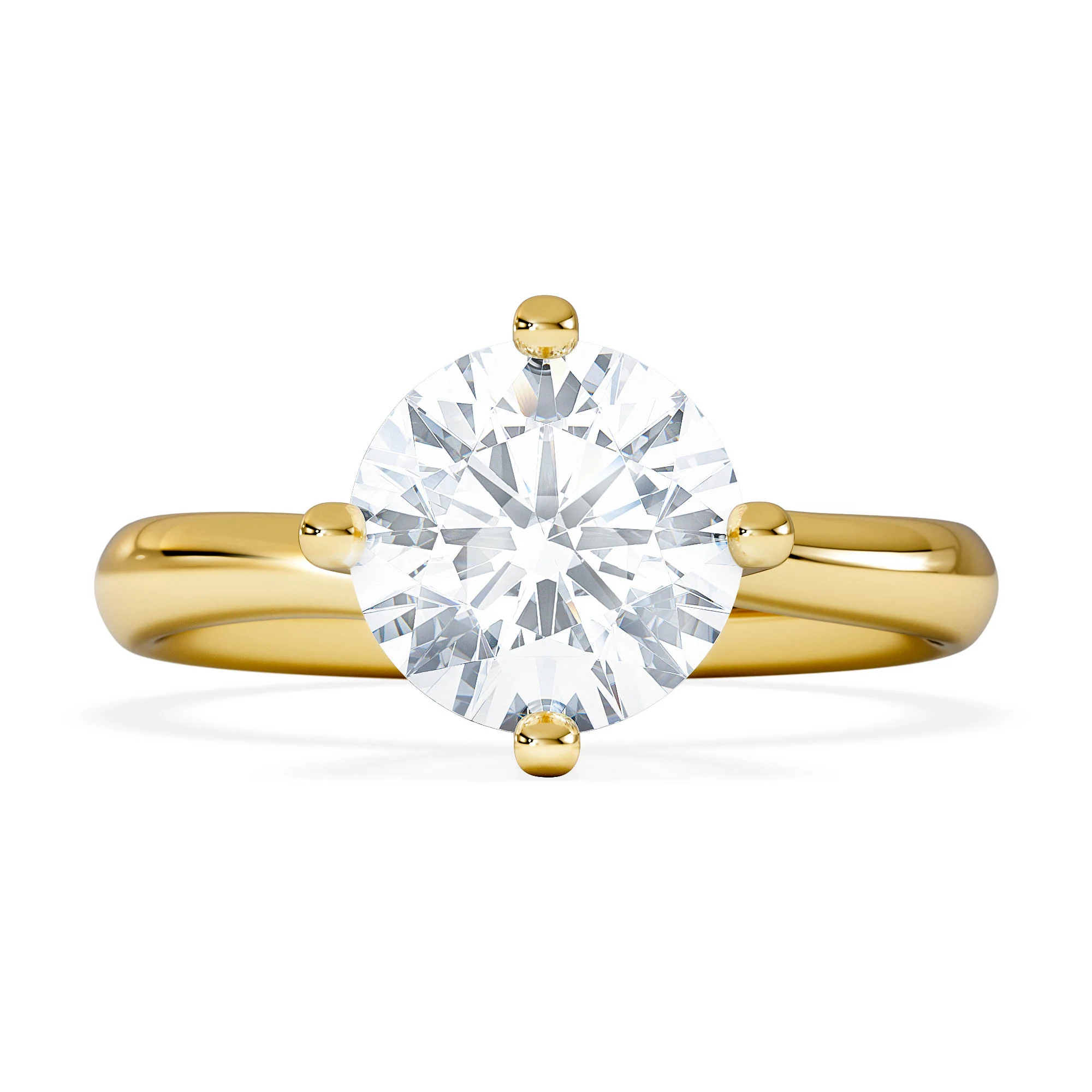 2 Carat Diamond Engagement Ring Lily Lab F/VS1 18K Gold IGI Certified - Image 6