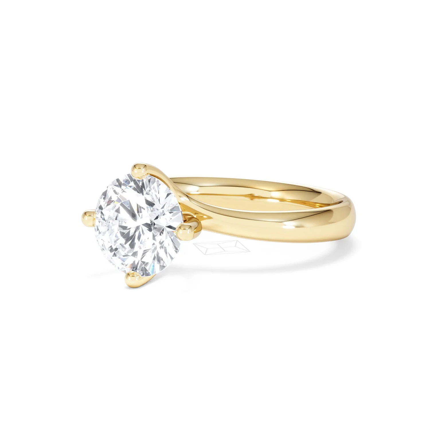 2 Carat Diamond Engagement Ring Lily Lab F/VS1 18K Gold IGI Certified - Image 81