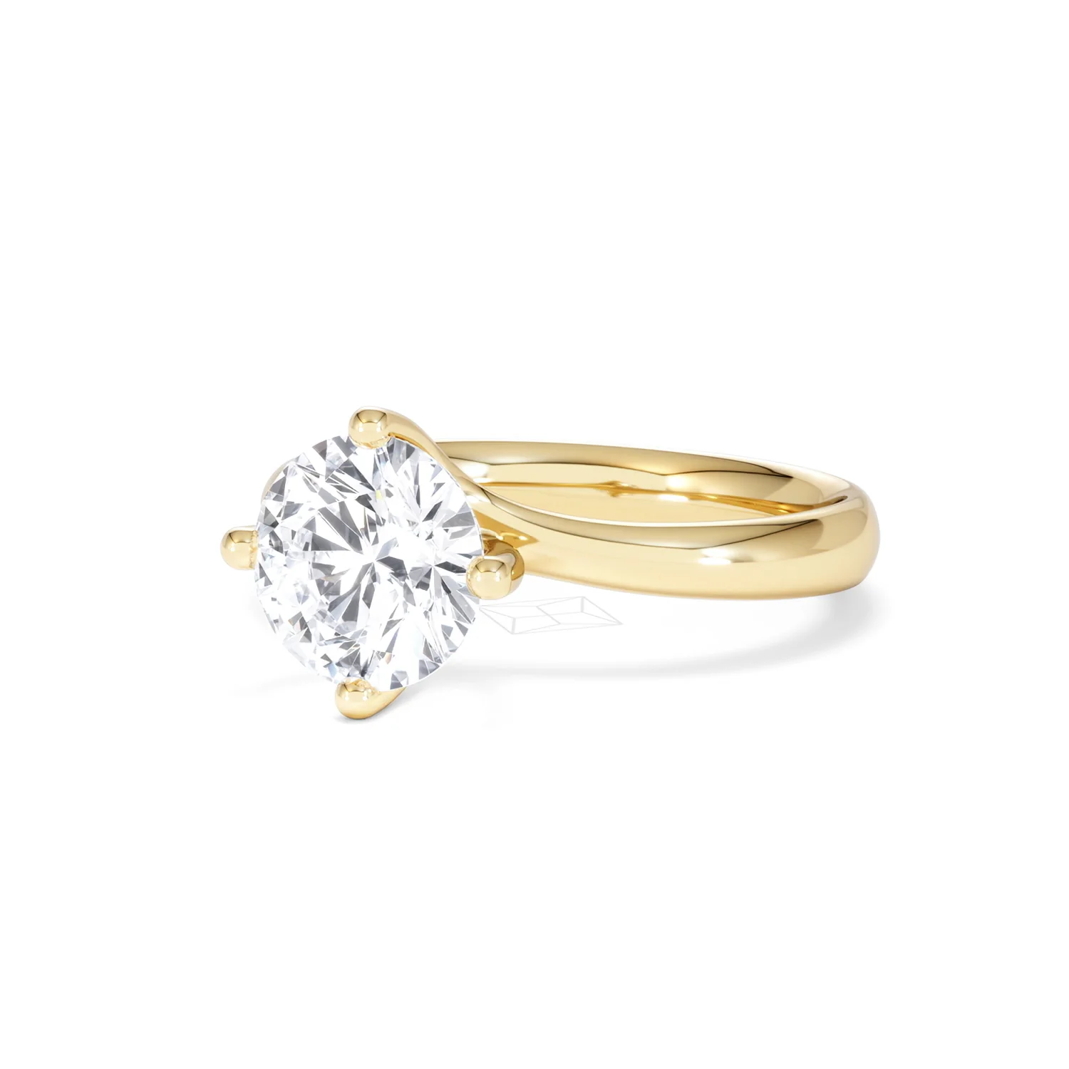 2 Carat Diamond Engagement Ring Lily Lab F/VS1 18K Gold IGI Certified - Image 82