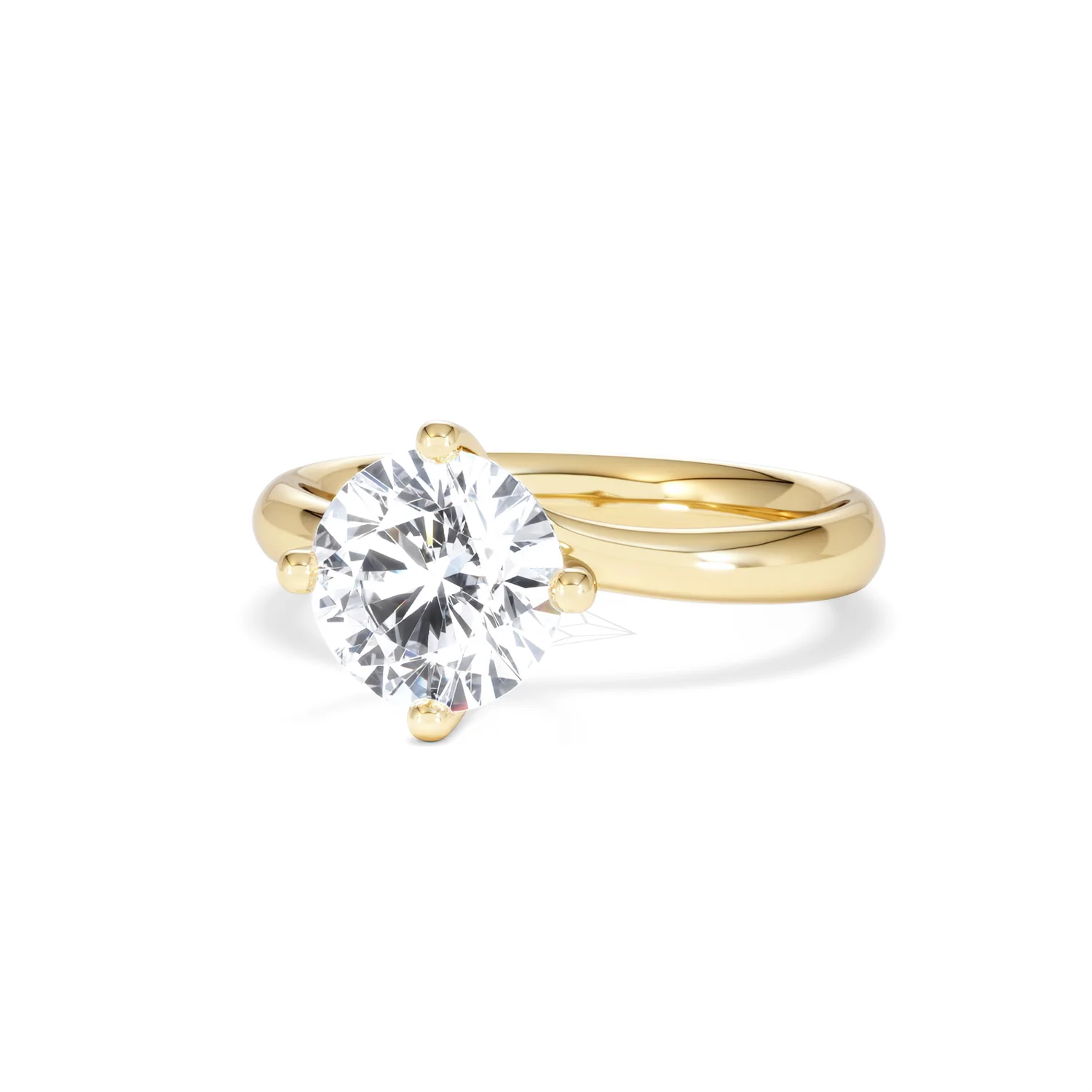 2 Carat Diamond Engagement Ring Lily Lab F/VS1 18K Gold IGI Certified - Image 84