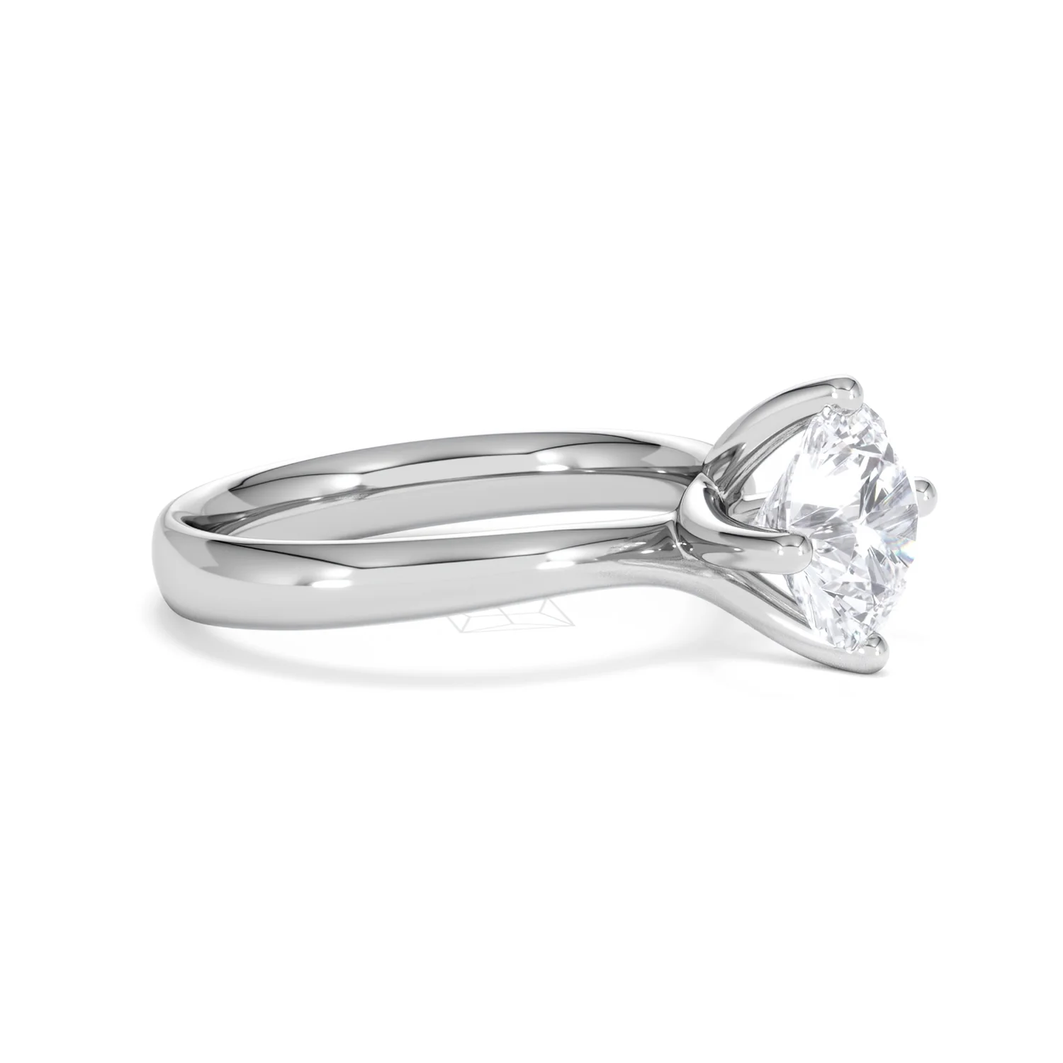 2 Carat Diamond Engagement Ring Lily Lab F/VS1 18K White Gold - Image 21