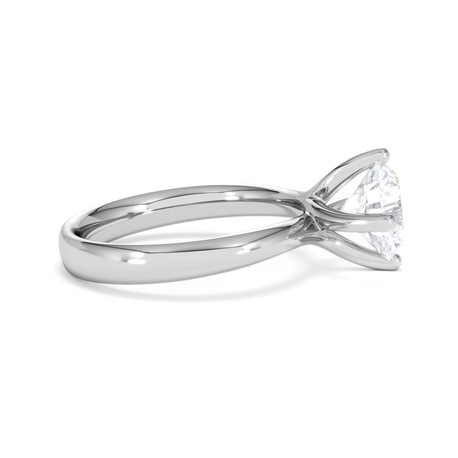2 Carat Diamond Engagement Ring Lily Lab F/VS1 18K White Gold - Image 27
