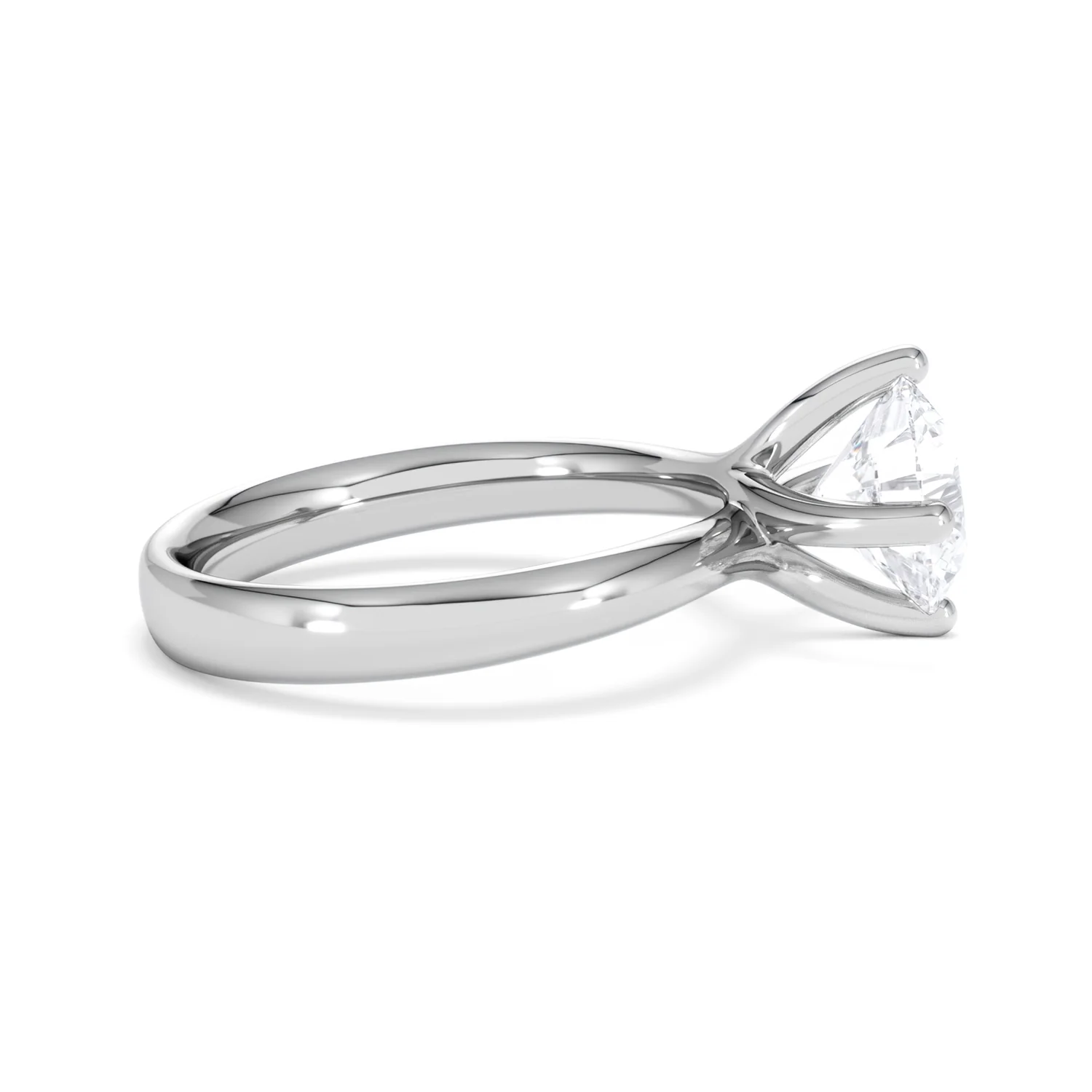 2 Carat Diamond Engagement Ring Lily Lab F/VS1 18K White Gold - Image 28