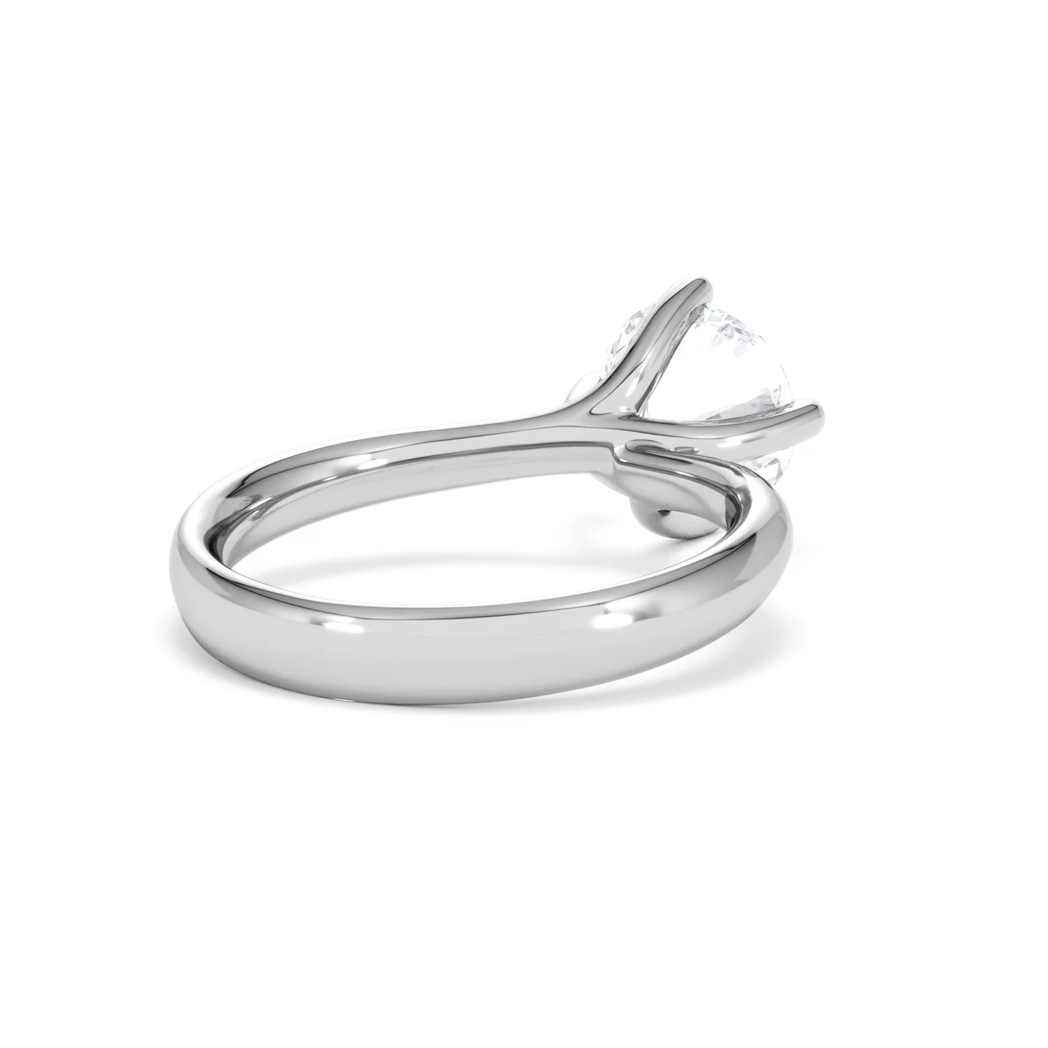 2 Carat Diamond Engagement Ring Lily Lab F/VS1 18K White Gold - Image 41