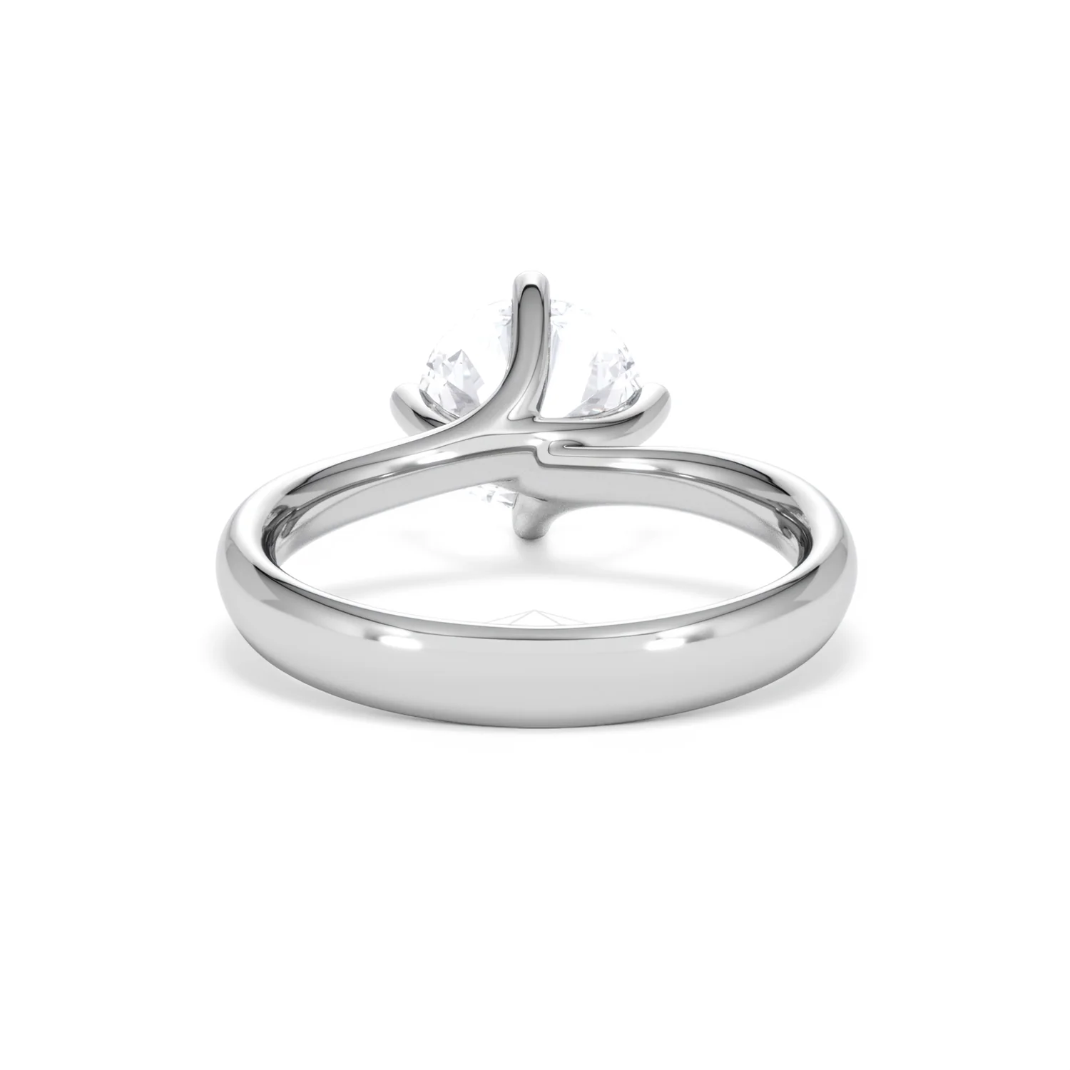 2 Carat Diamond Engagement Ring Lily Lab F/VS1 18K White Gold - Image 48