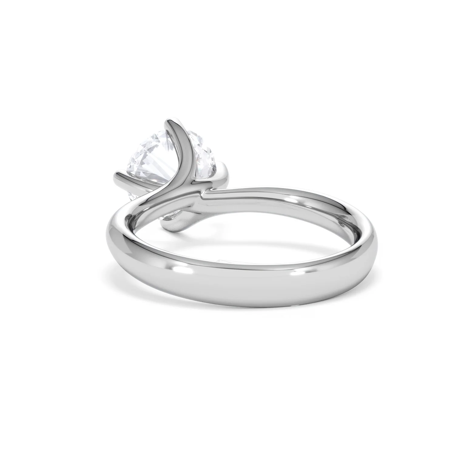 2 Carat Diamond Engagement Ring Lily Lab F/VS1 18K White Gold - Image 53