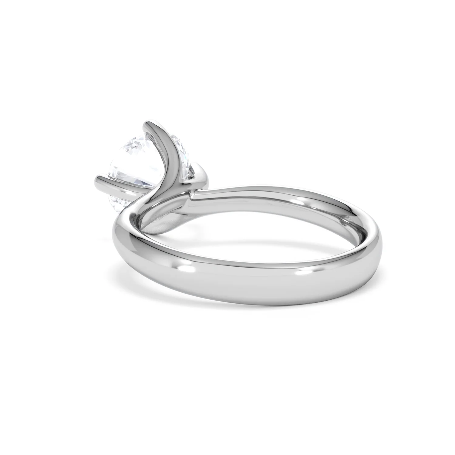 2 Carat Diamond Engagement Ring Lily Lab F/VS1 18K White Gold - Image 55