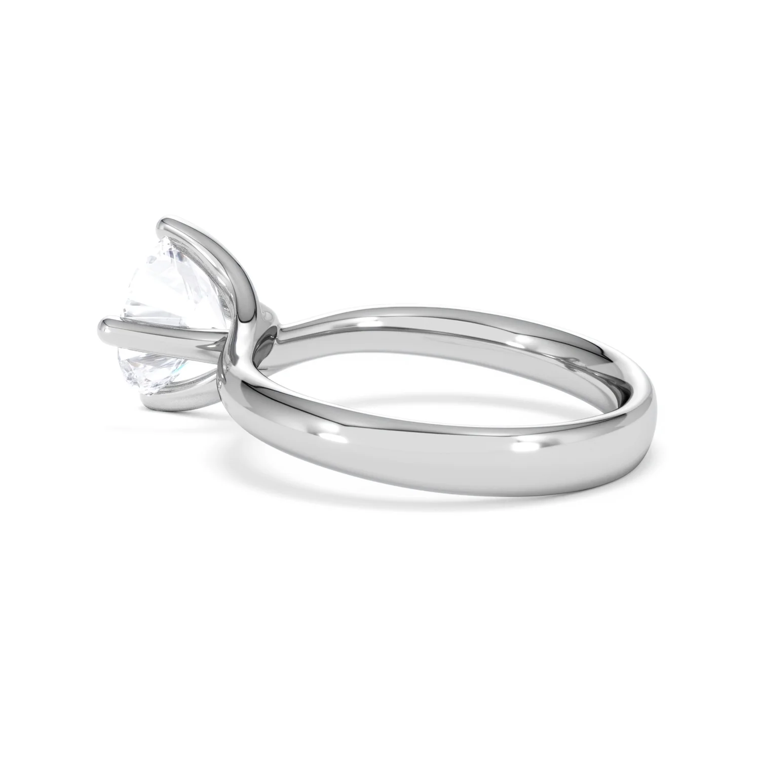 2 Carat Diamond Engagement Ring Lily Lab F/VS1 18K White Gold - Image 61