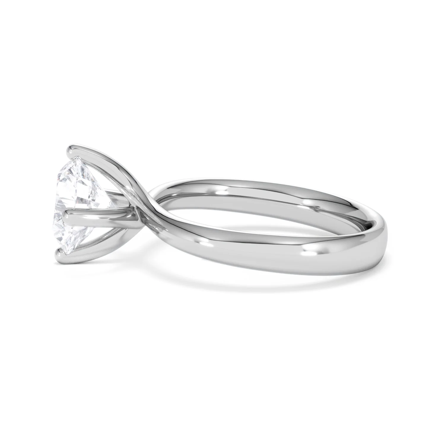 2 Carat Diamond Engagement Ring Lily Lab F/VS1 18K White Gold - Image 69