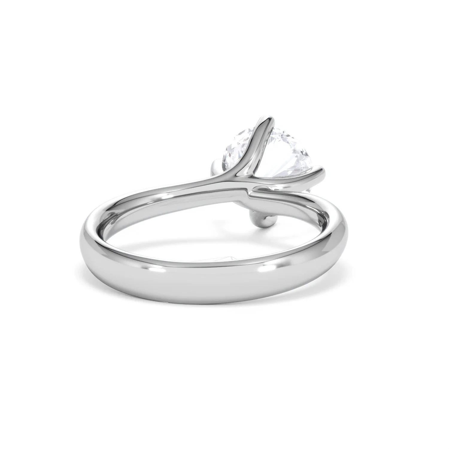 2 Carat Diamond Engagement Ring Lily Lab F/VS1 Platinum IGI Certified - Image 44