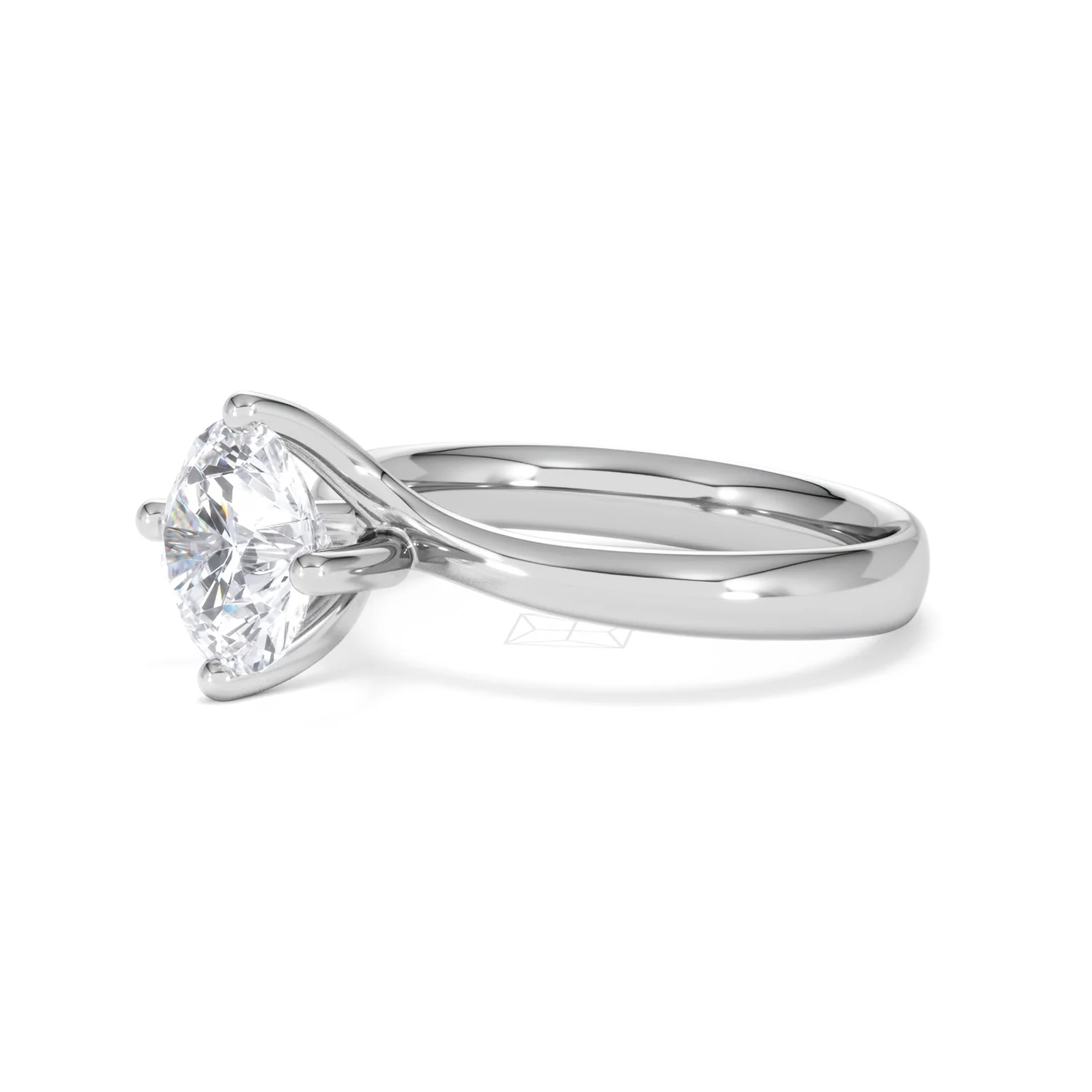 2 Carat Diamond Engagement Ring Lily Lab F/VS1 Platinum IGI Certified - Image 76