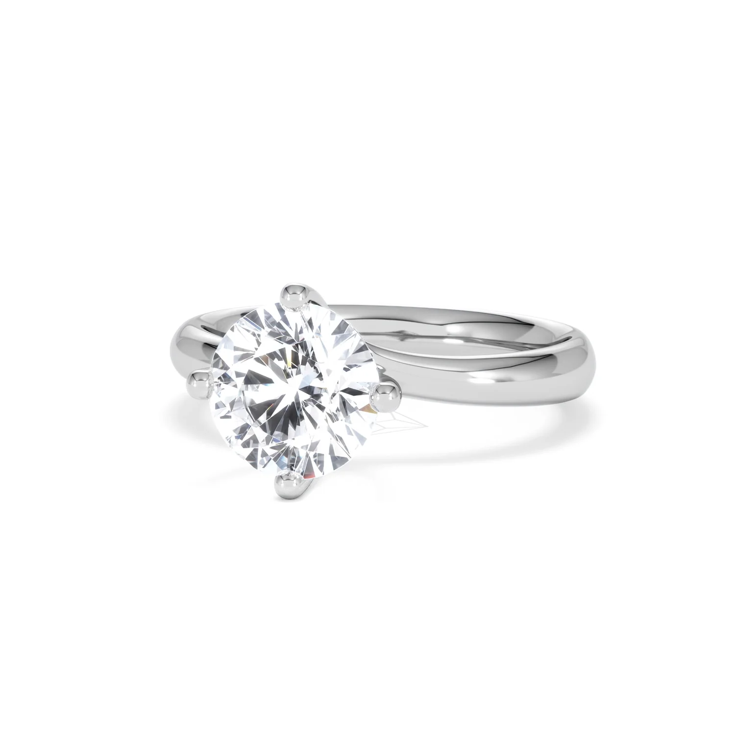 2 Carat Diamond Engagement Ring Lily Lab F/VS1 Platinum IGI Certified - Image 84
