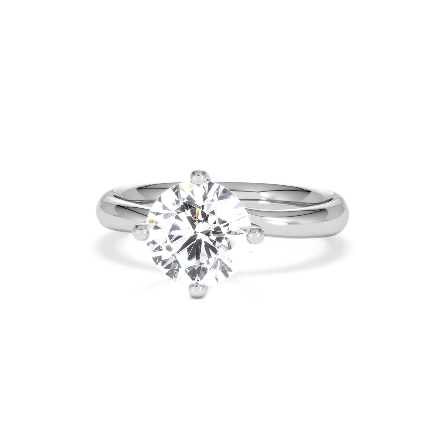 2 Carat Diamond Engagement Ring Lily Lab F/VS1 Platinum IGI Certified - Image 86